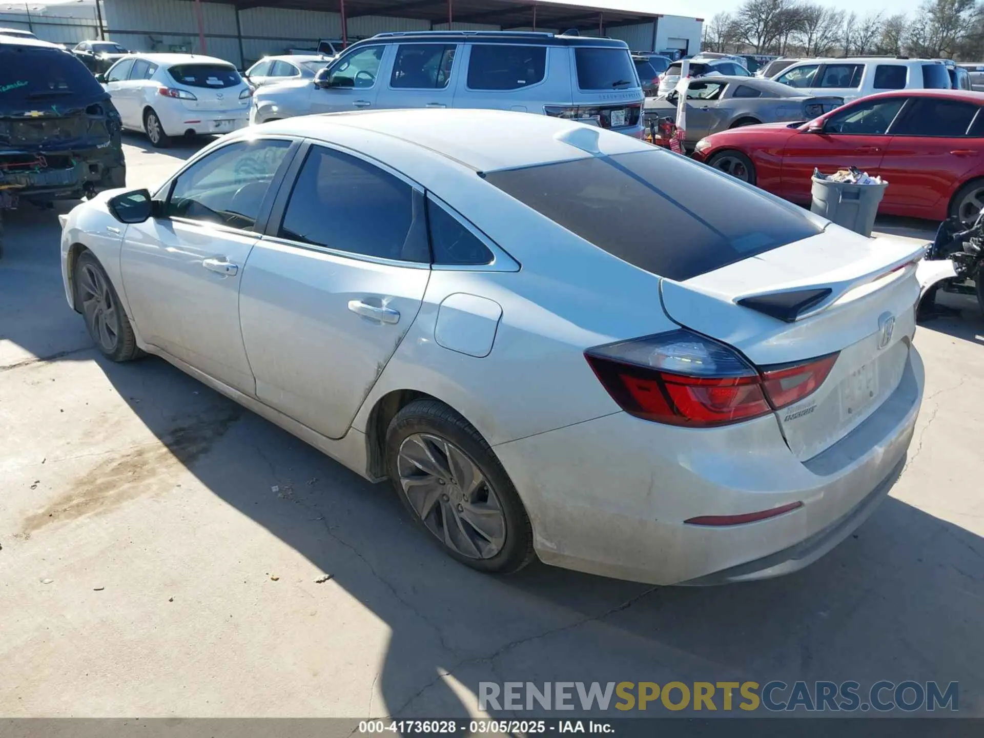 3 Photograph of a damaged car 19XZE4F9XNE001306 HONDA INSIGHT 2022