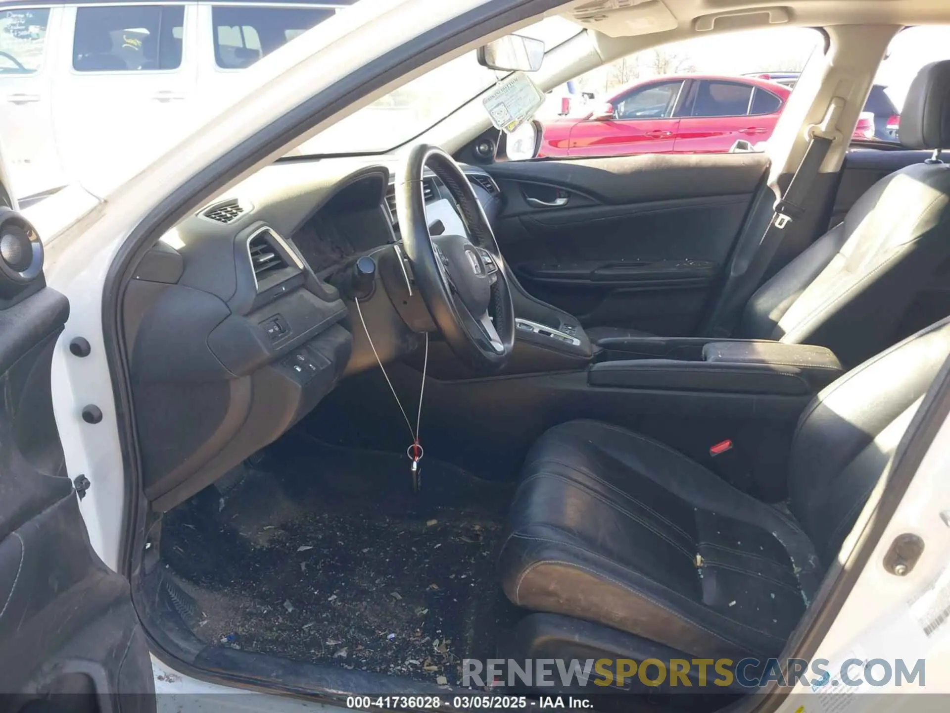 5 Photograph of a damaged car 19XZE4F9XNE001306 HONDA INSIGHT 2022