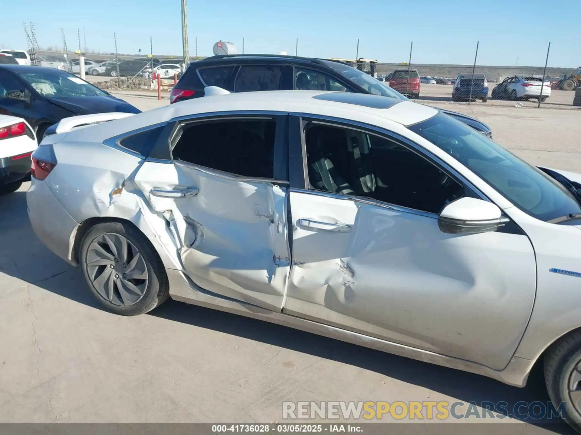 6 Photograph of a damaged car 19XZE4F9XNE001306 HONDA INSIGHT 2022