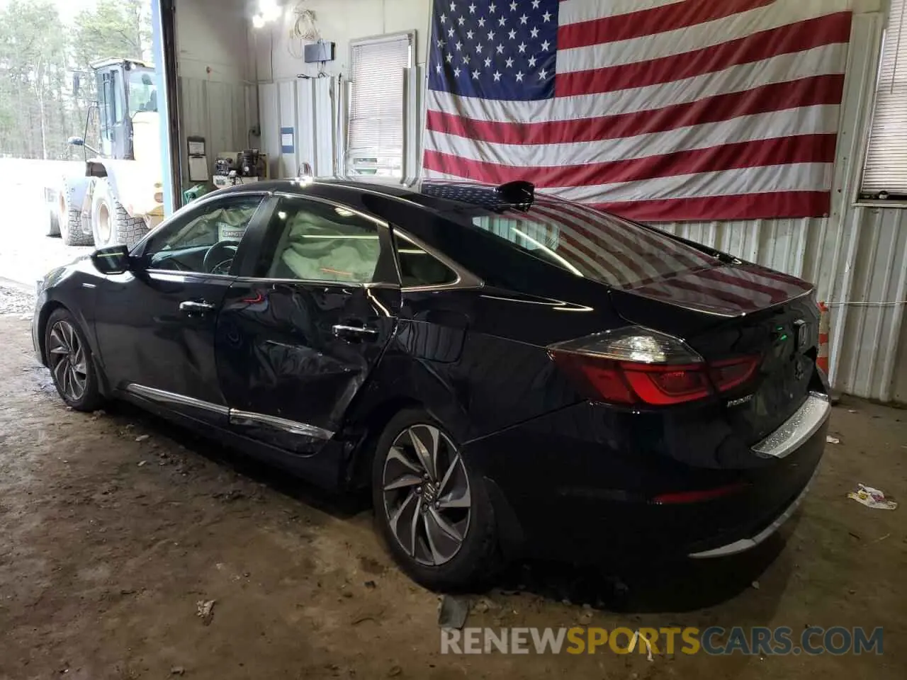 2 Photograph of a damaged car 19XZE4F9XNE017554 HONDA INSIGHT 2022
