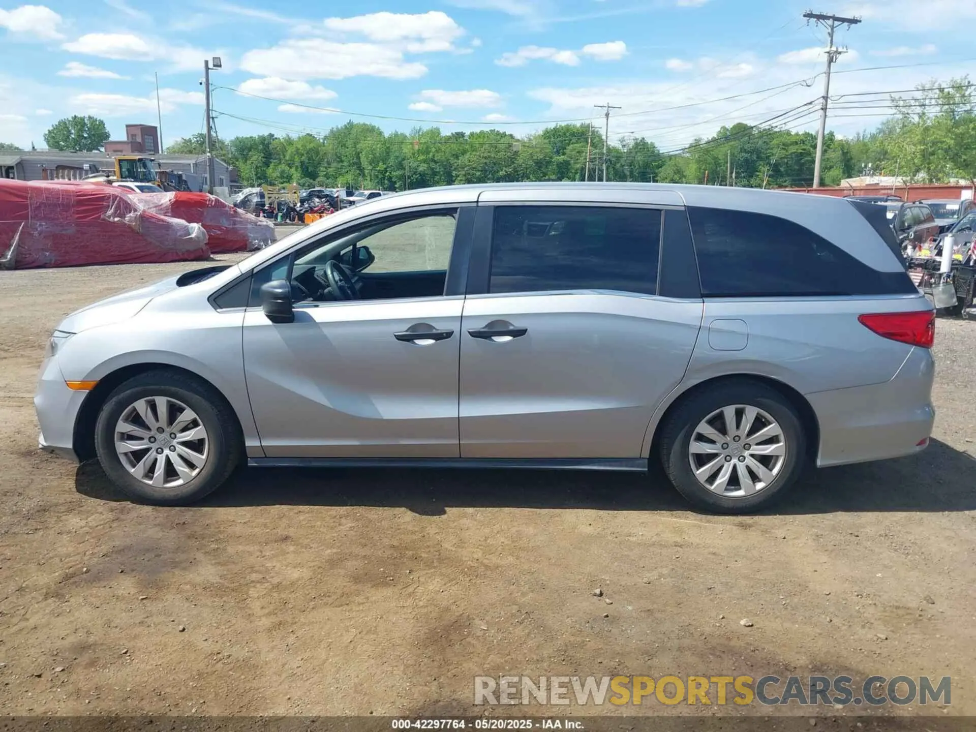 14 Photograph of a damaged car 5FNRL6H25KB022751 HONDA ODYSSEY 2019