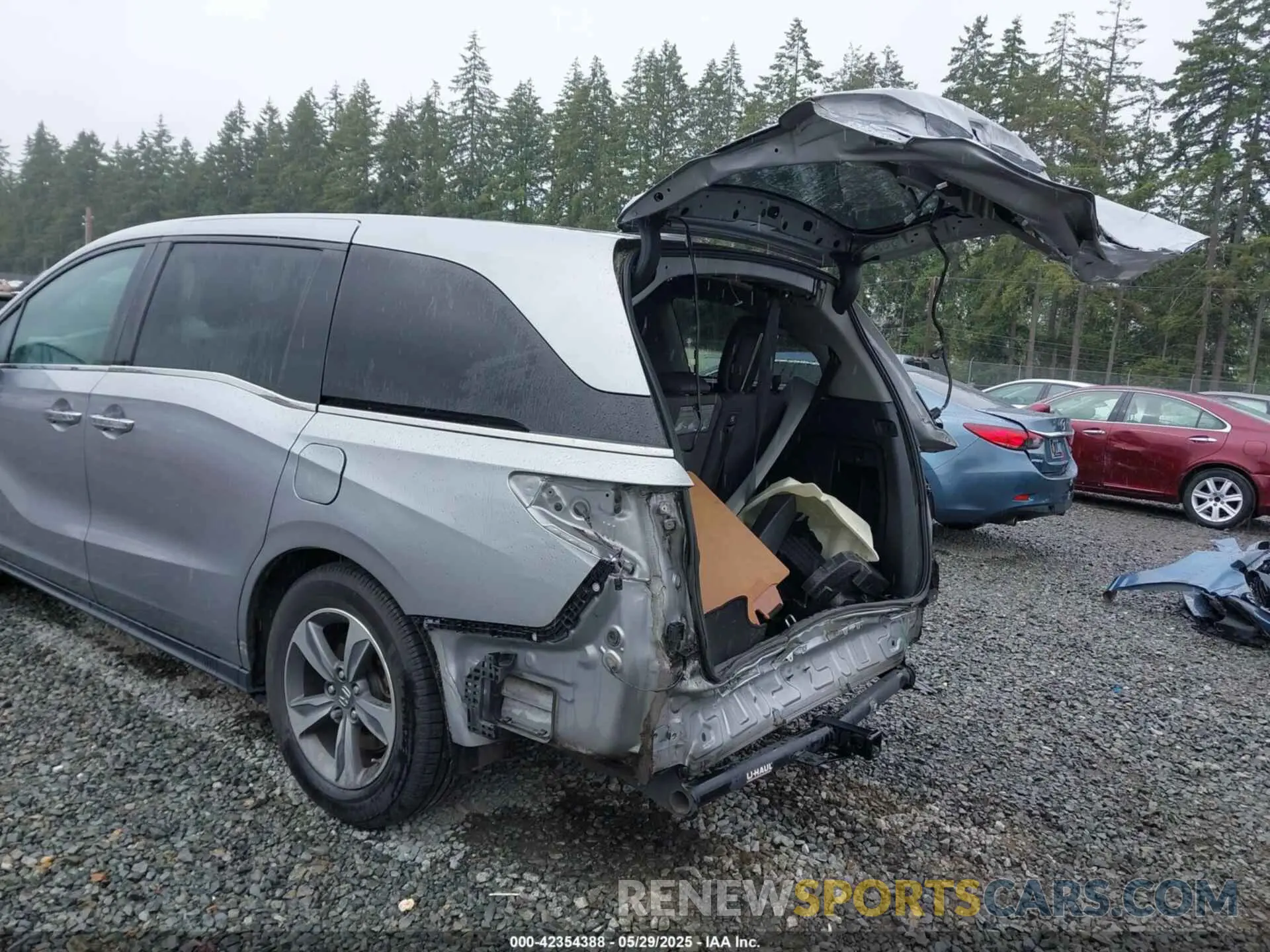 6 Photograph of a damaged car 5FNRL6H46KB504498 HONDA ODYSSEY 2019