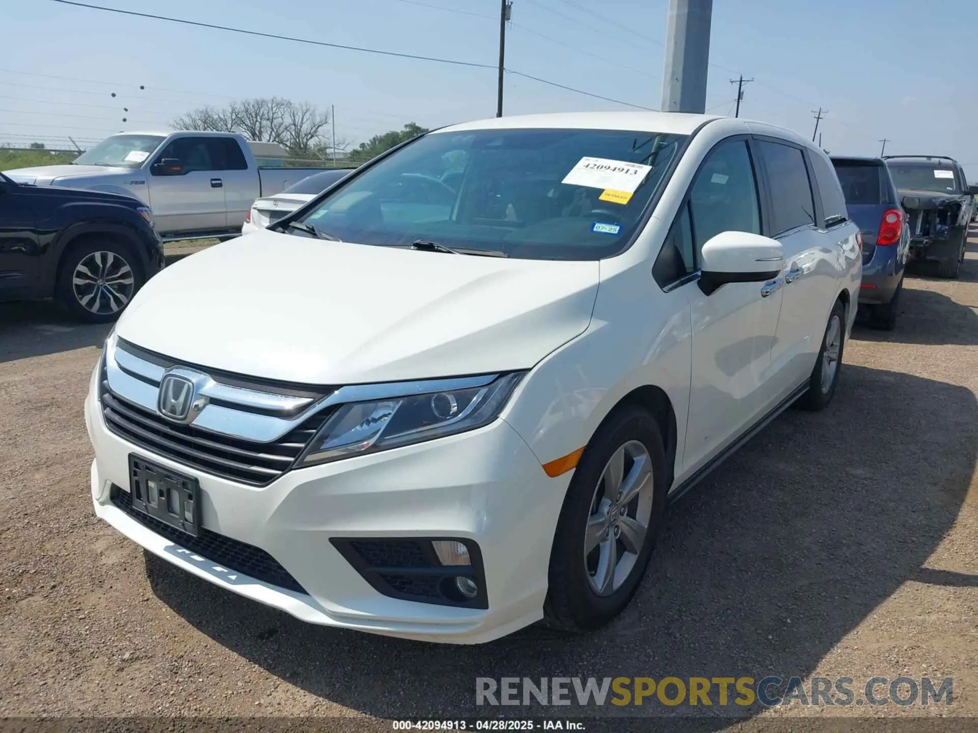 6 Photograph of a damaged car 5FNRL6H52KB121294 HONDA ODYSSEY 2019