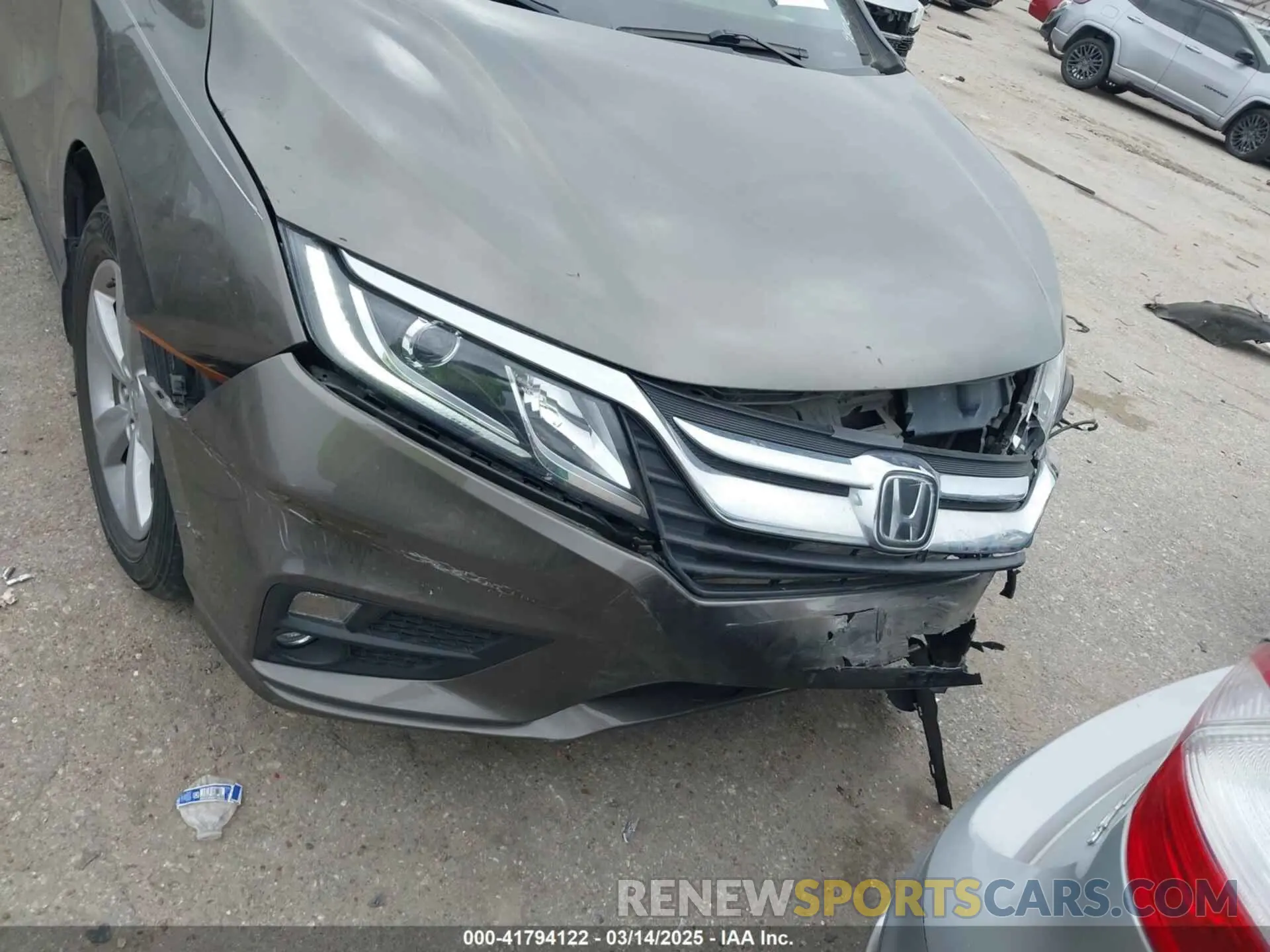 6 Photograph of a damaged car 5FNRL6H57KB049802 HONDA ODYSSEY 2019