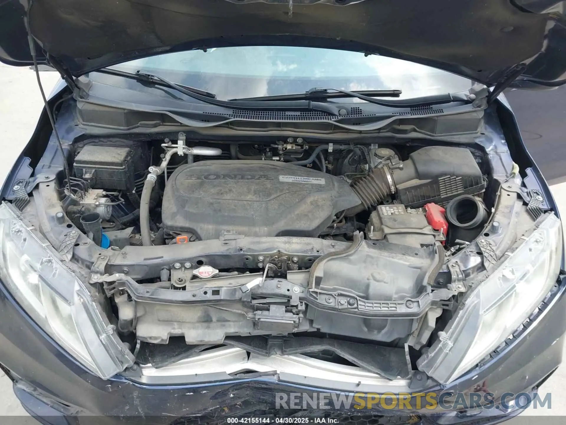 10 Photograph of a damaged car 5FNRL6H59KB135936 HONDA ODYSSEY 2019