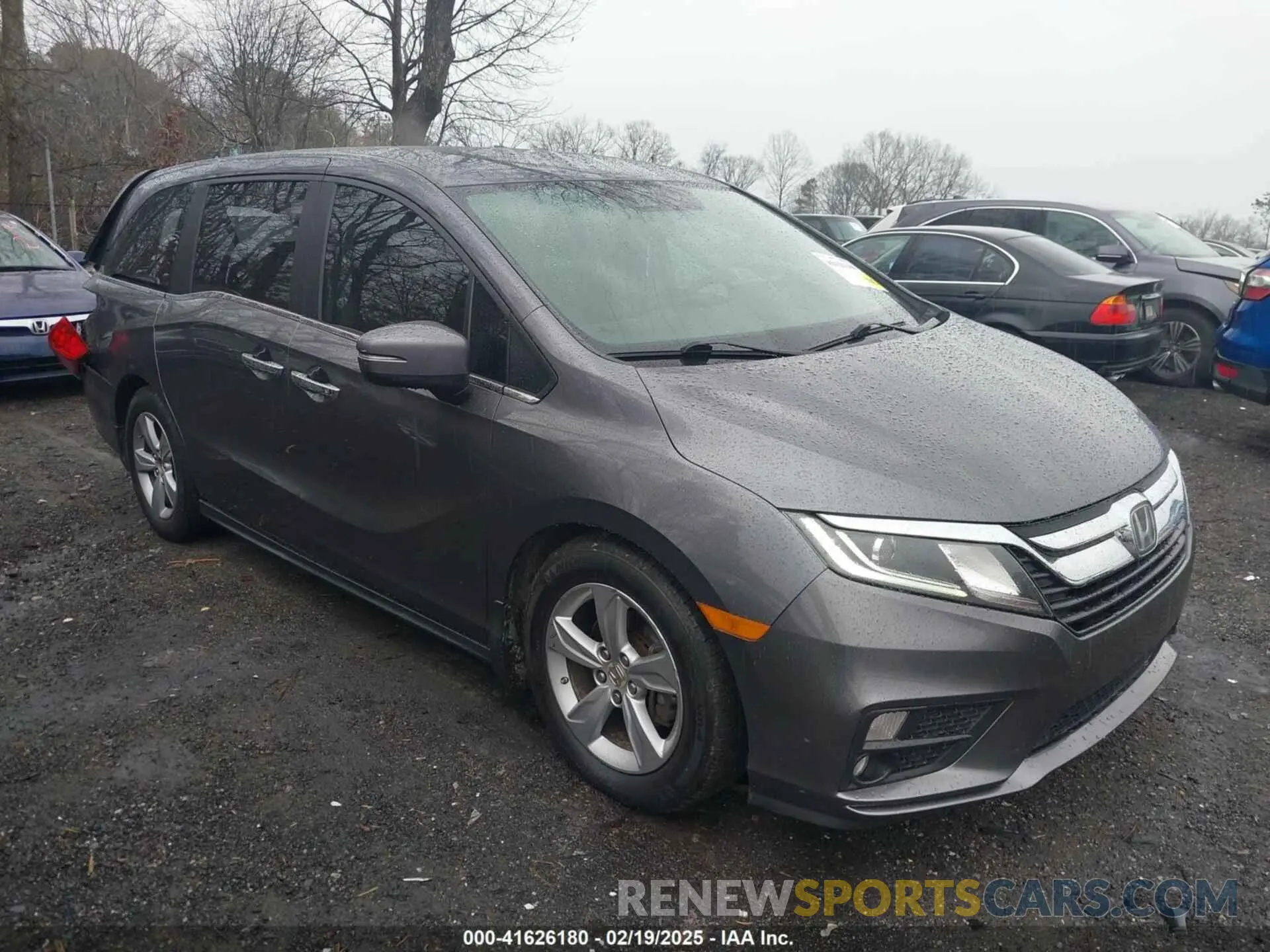 1 Photograph of a damaged car 5FNRL6H5XKB037336 HONDA ODYSSEY 2019