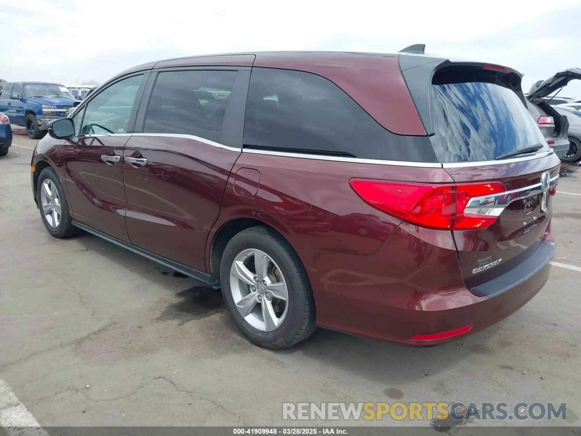 3 Photograph of a damaged car 5FNRL6H70KB090824 HONDA ODYSSEY 2019