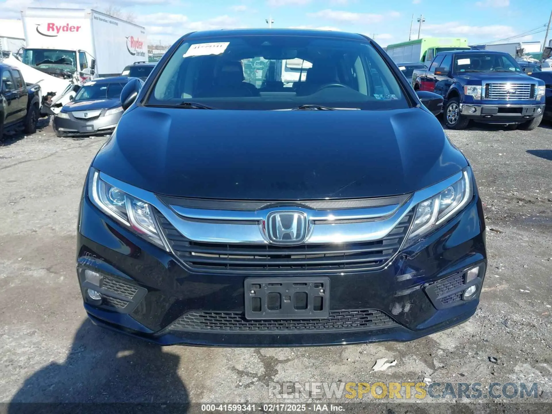 12 Photograph of a damaged car 5FNRL6H70KB124678 HONDA ODYSSEY 2019