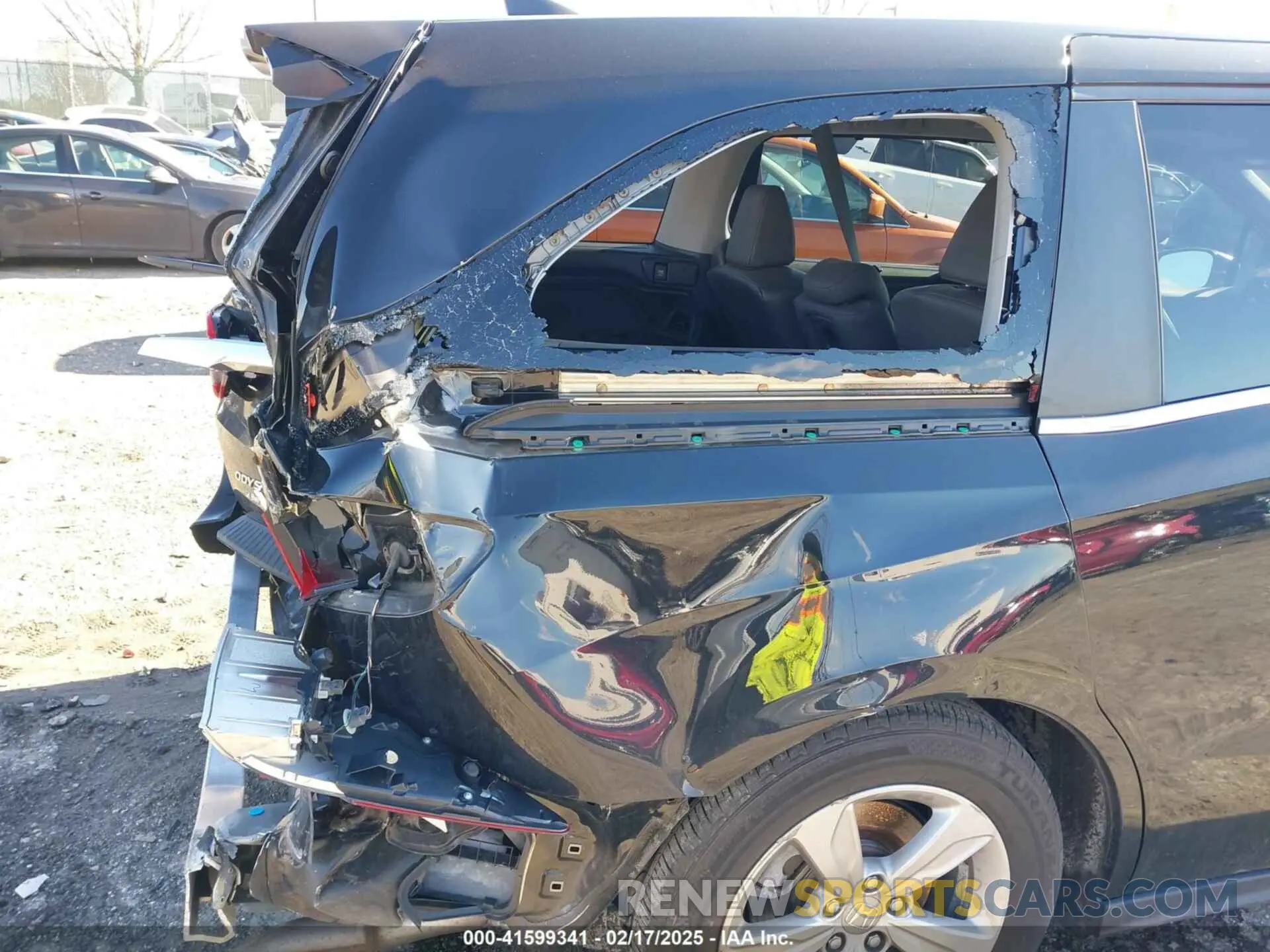 6 Photograph of a damaged car 5FNRL6H70KB124678 HONDA ODYSSEY 2019