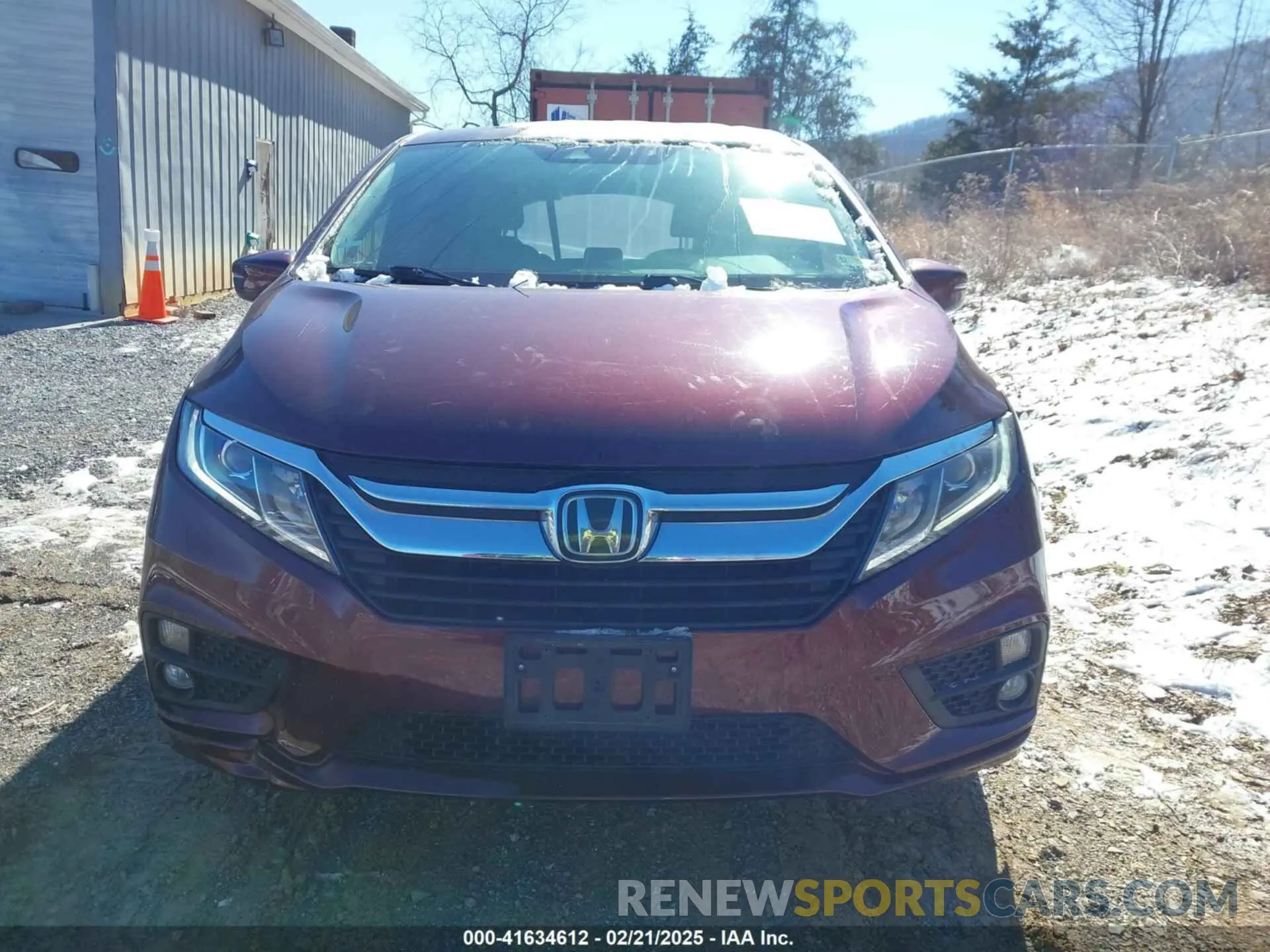13 Photograph of a damaged car 5FNRL6H71KB011113 HONDA ODYSSEY 2019