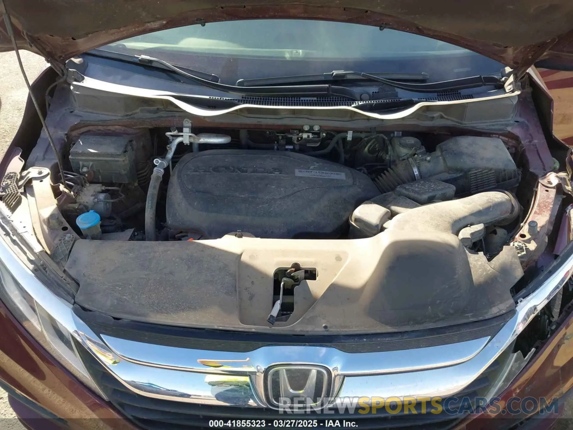 10 Photograph of a damaged car 5FNRL6H71KB035623 HONDA ODYSSEY 2019