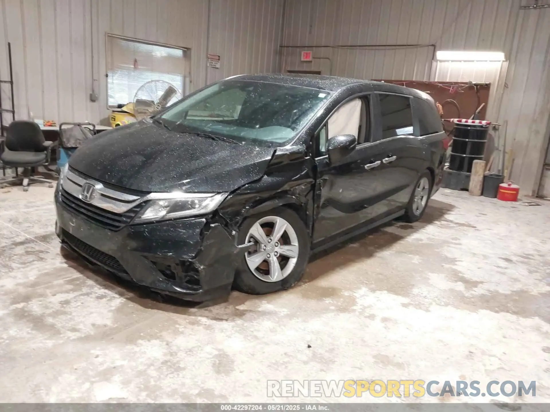 2 Photograph of a damaged car 5FNRL6H71KB044497 HONDA ODYSSEY 2019