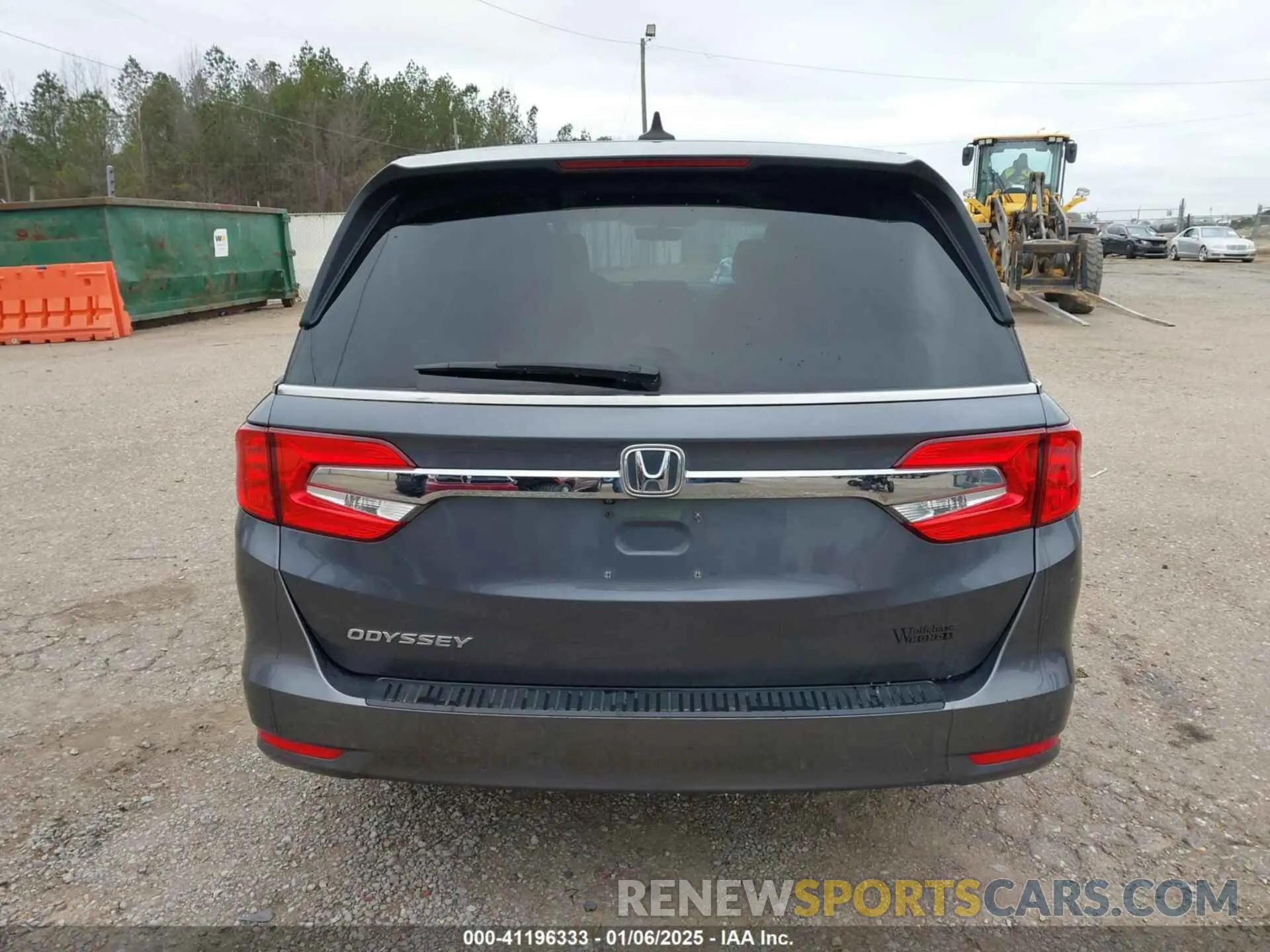 16 Photograph of a damaged car 5FNRL6H72KB078335 HONDA ODYSSEY 2019
