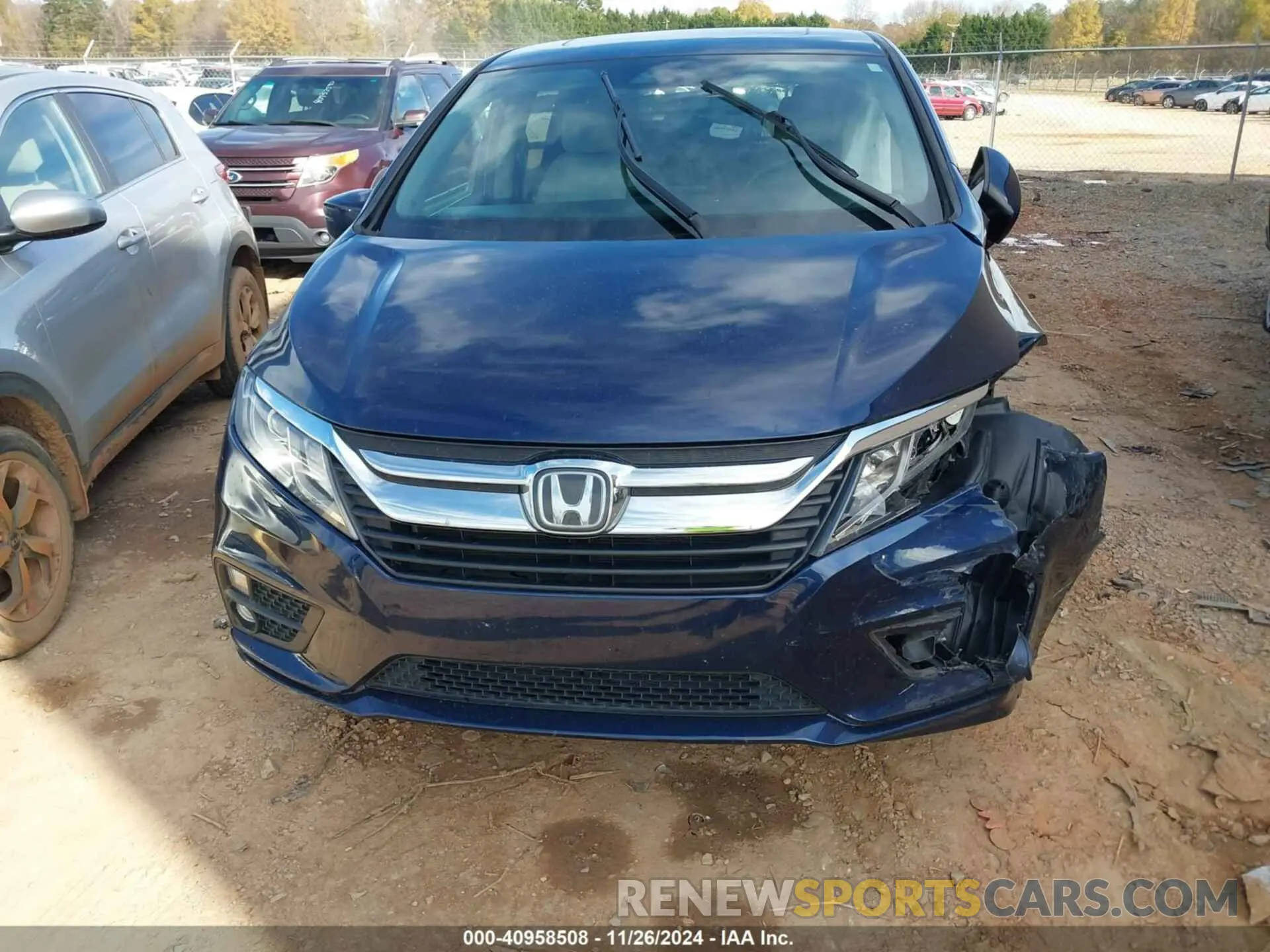 13 Photograph of a damaged car 5FNRL6H72KB090503 HONDA ODYSSEY 2019