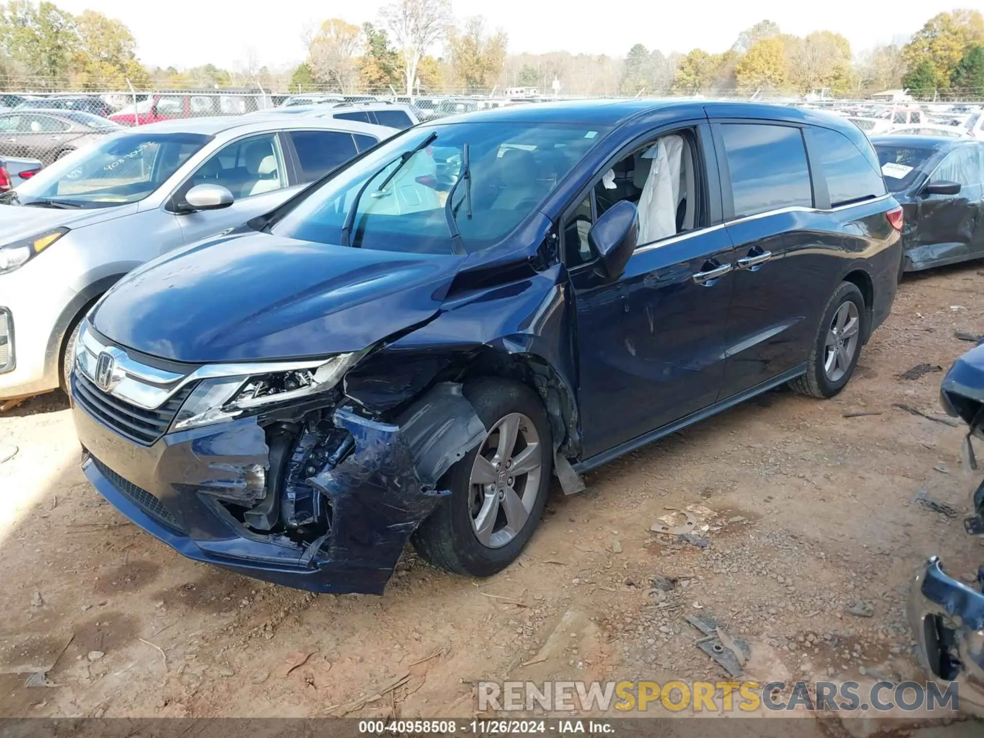2 Photograph of a damaged car 5FNRL6H72KB090503 HONDA ODYSSEY 2019