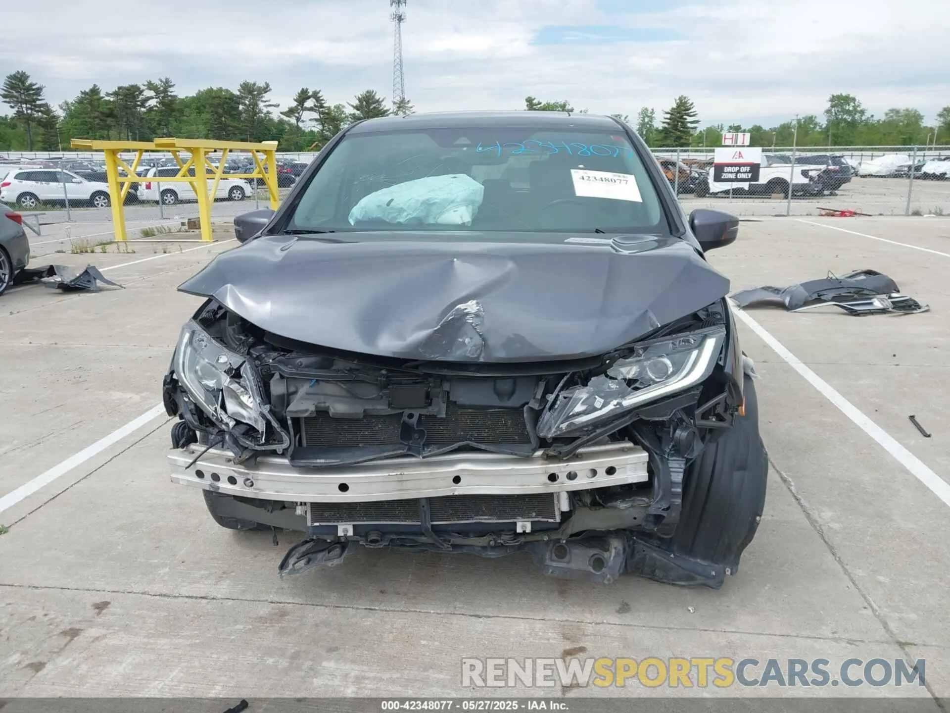 13 Photograph of a damaged car 5FNRL6H73KB001411 HONDA ODYSSEY 2019