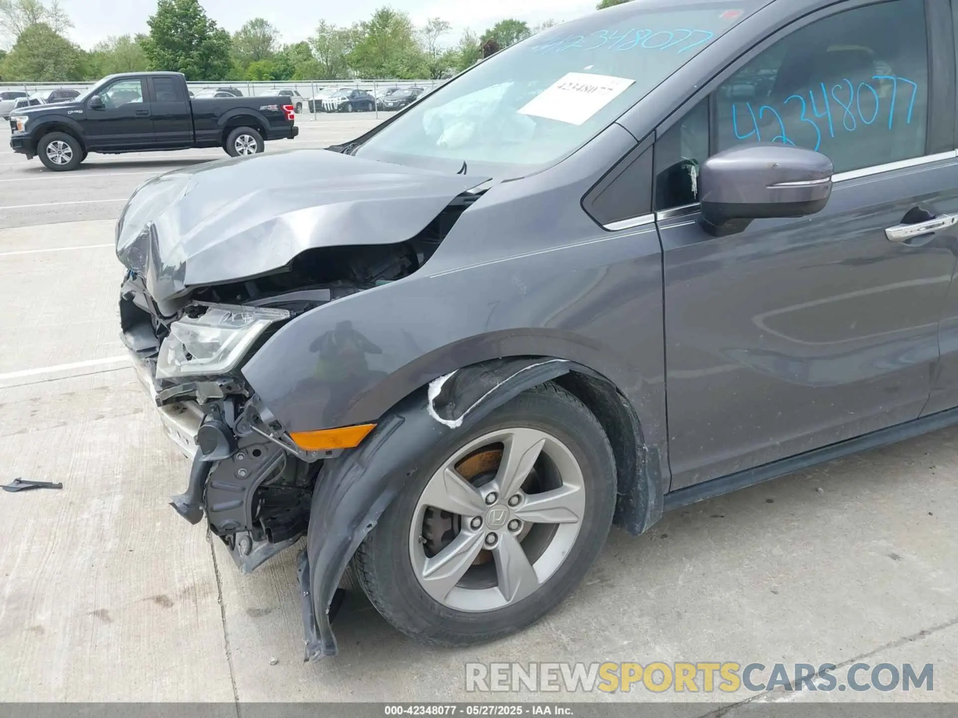 19 Photograph of a damaged car 5FNRL6H73KB001411 HONDA ODYSSEY 2019
