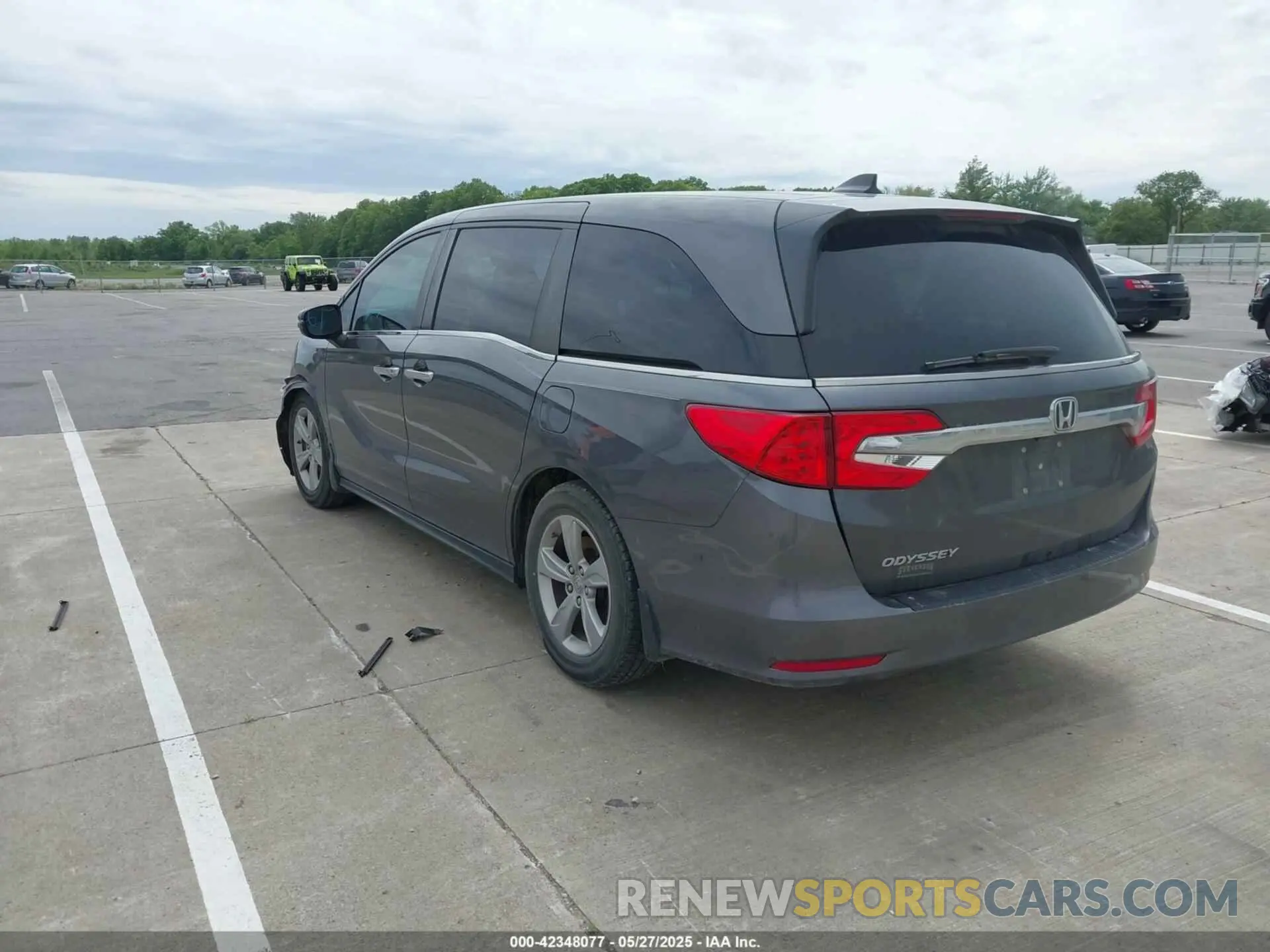 3 Photograph of a damaged car 5FNRL6H73KB001411 HONDA ODYSSEY 2019