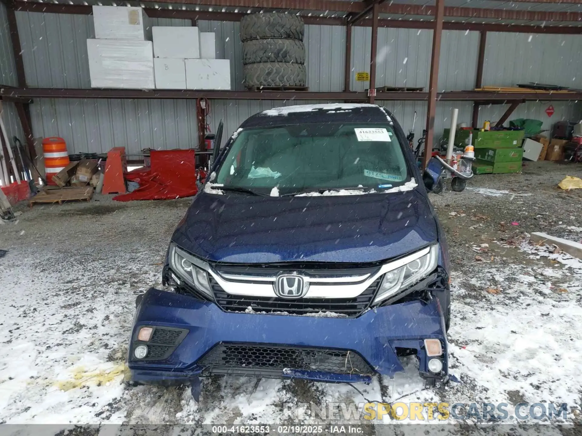 12 Photograph of a damaged car 5FNRL6H74KB073220 HONDA ODYSSEY 2019