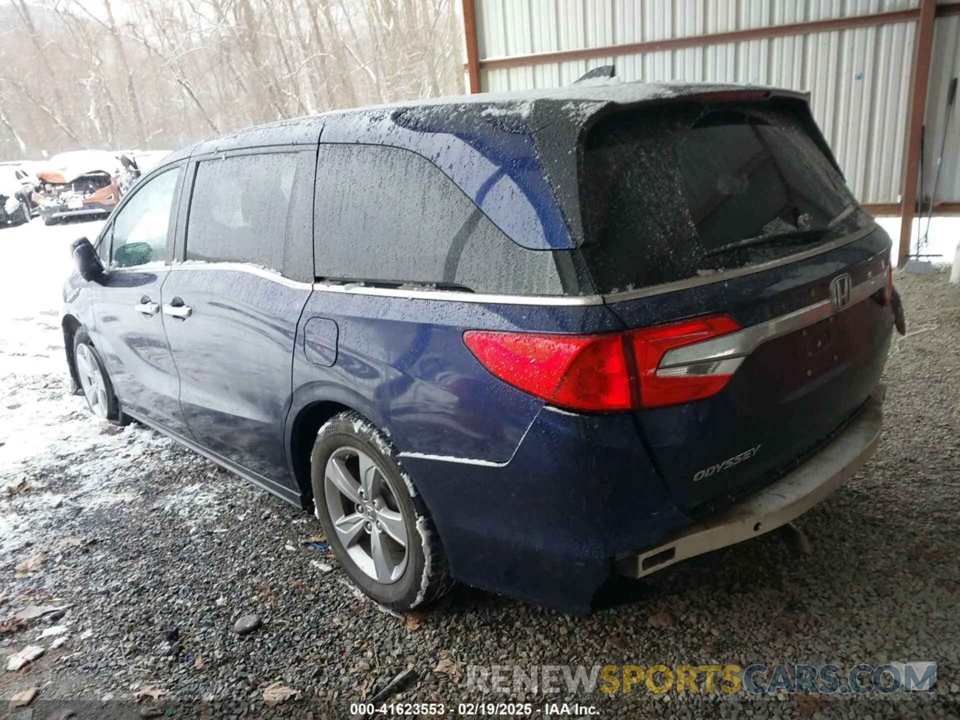 3 Photograph of a damaged car 5FNRL6H74KB073220 HONDA ODYSSEY 2019