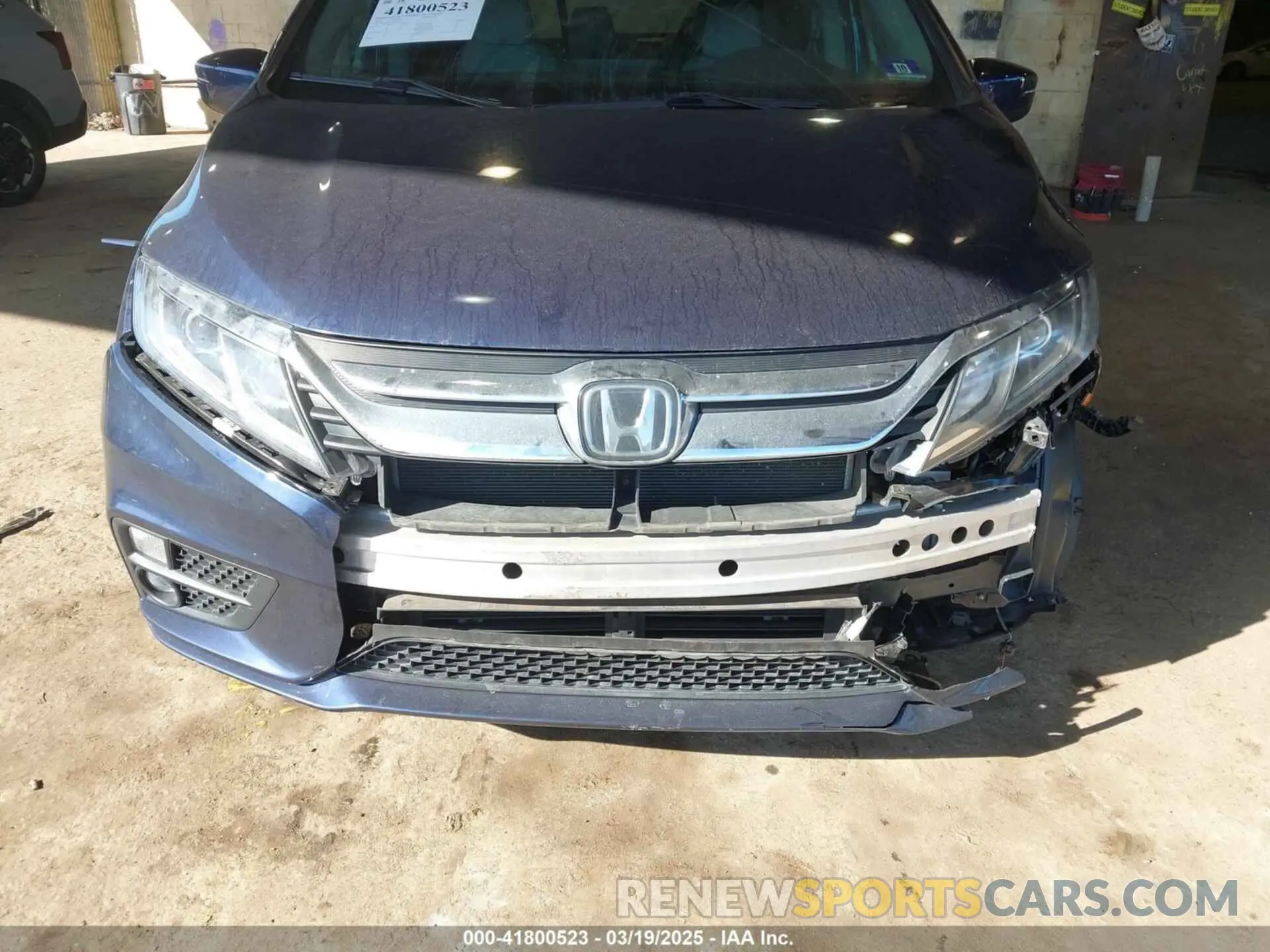 6 Photograph of a damaged car 5FNRL6H74KB126773 HONDA ODYSSEY 2019
