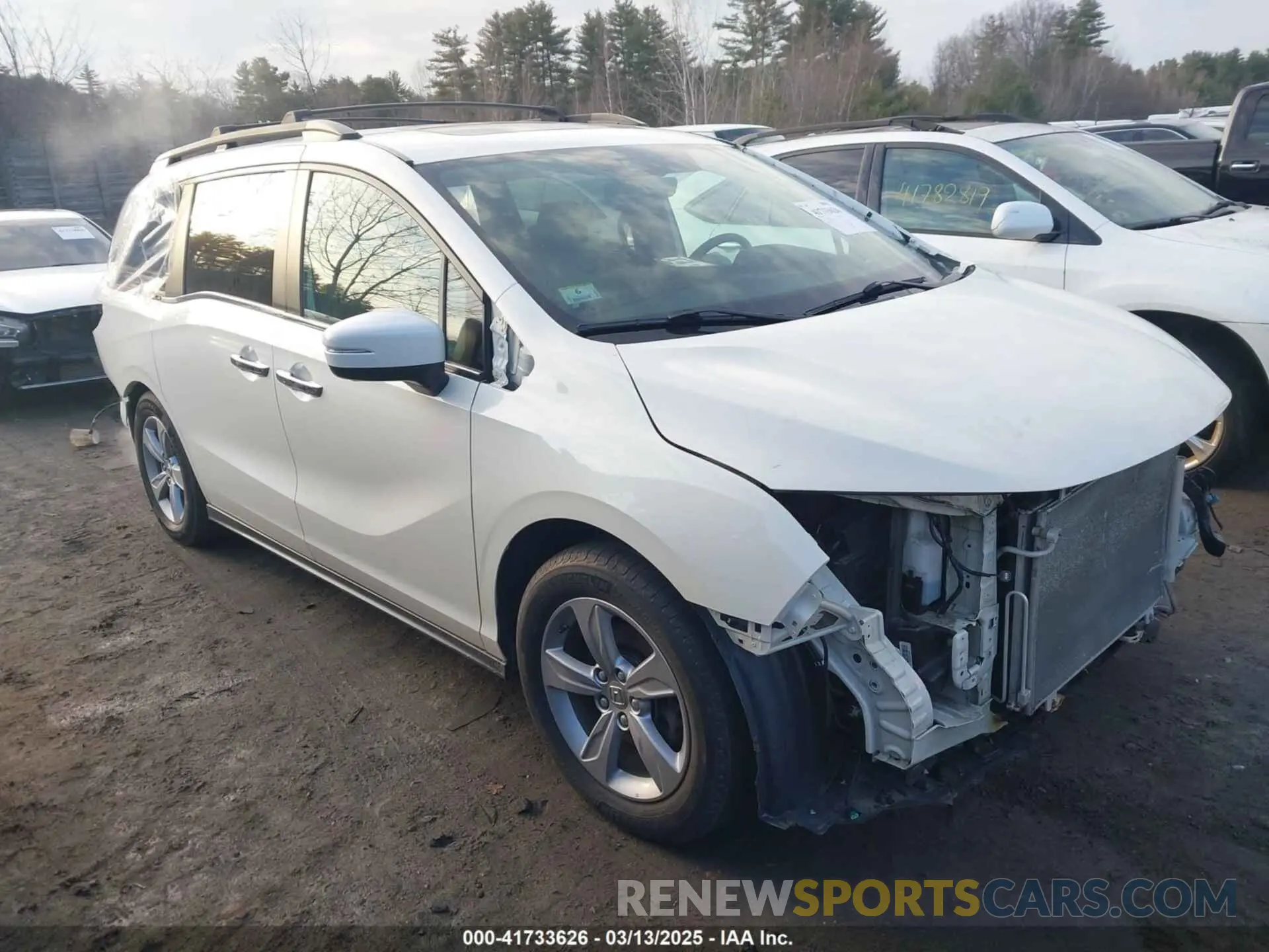 14 Photograph of a damaged car 5FNRL6H75KB019232 HONDA ODYSSEY 2019
