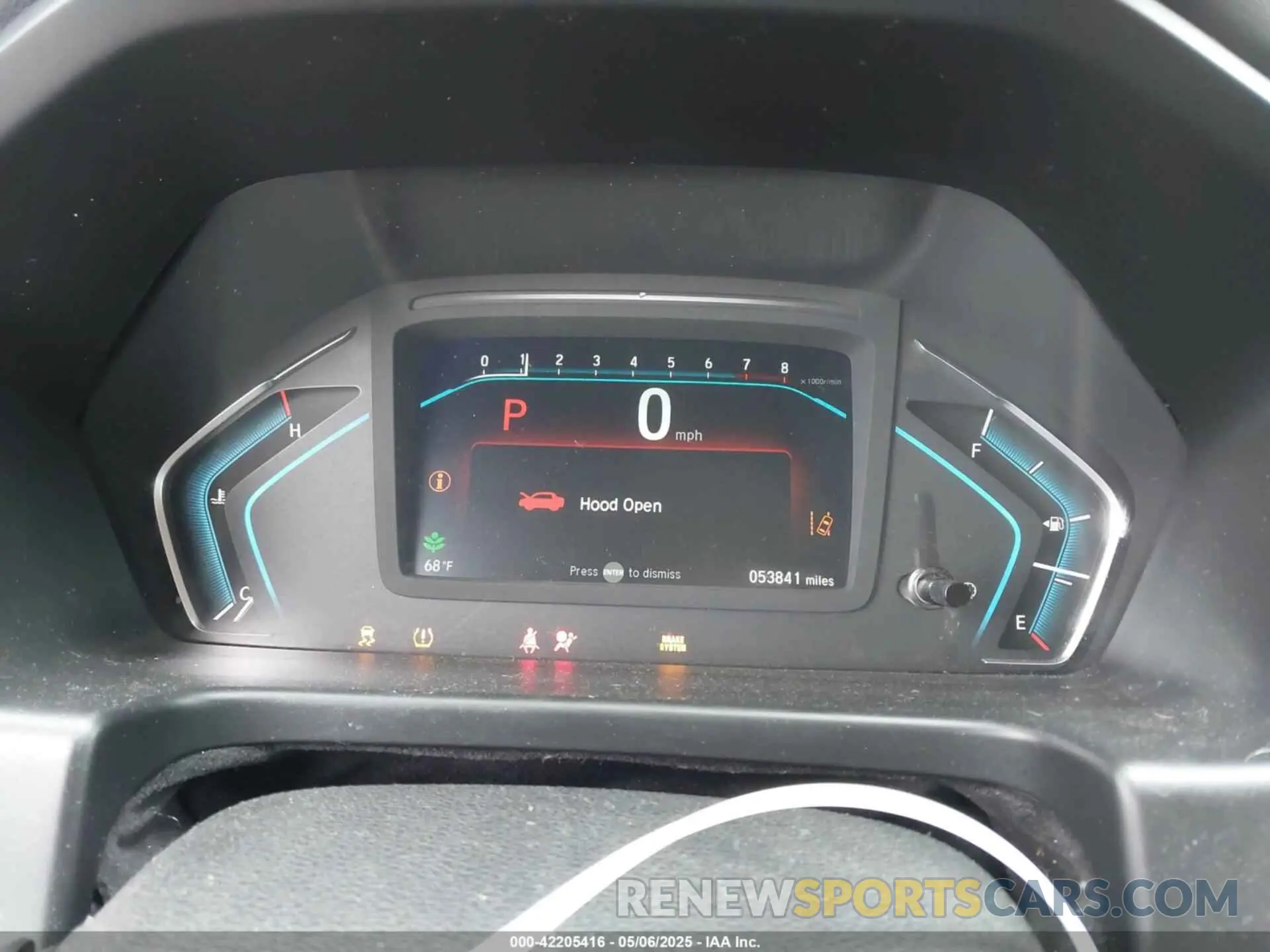 7 Photograph of a damaged car 5FNRL6H75KB075302 HONDA ODYSSEY 2019