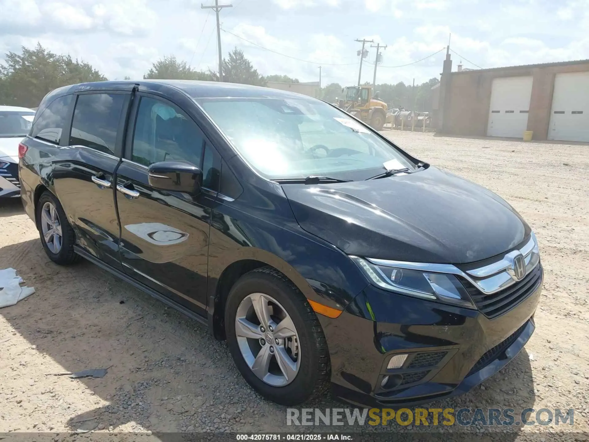 1 Photograph of a damaged car 5FNRL6H76KB005145 HONDA ODYSSEY 2019