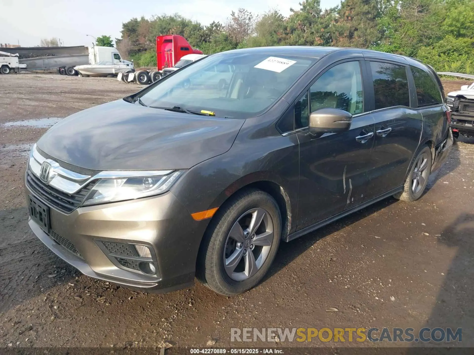 2 Photograph of a damaged car 5FNRL6H76KB063059 HONDA ODYSSEY 2019