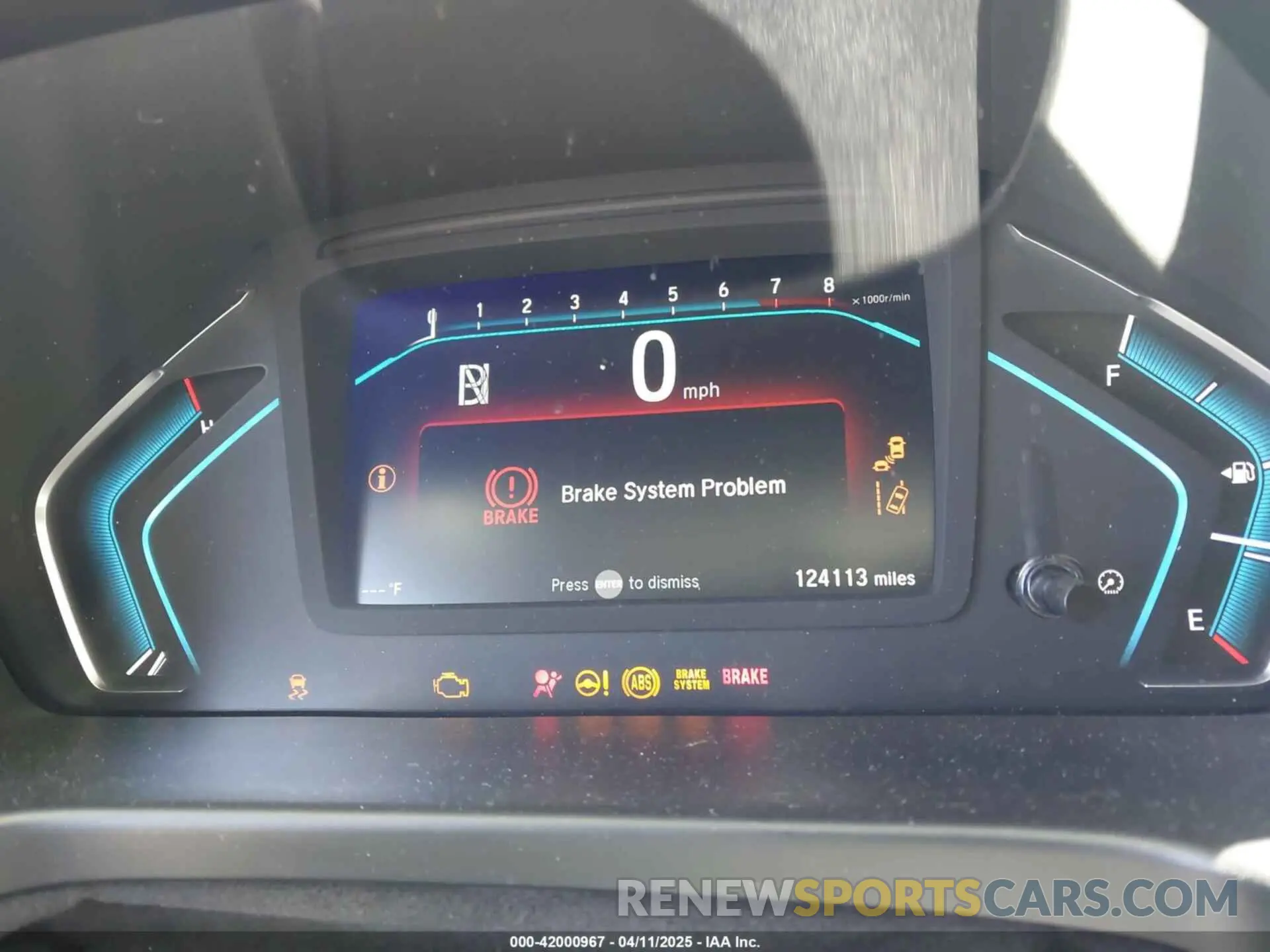 7 Photograph of a damaged car 5FNRL6H76KB066365 HONDA ODYSSEY 2019