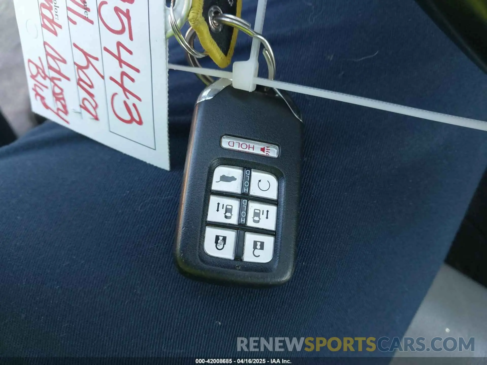 11 Photograph of a damaged car 5FNRL6H78KB096922 HONDA ODYSSEY 2019