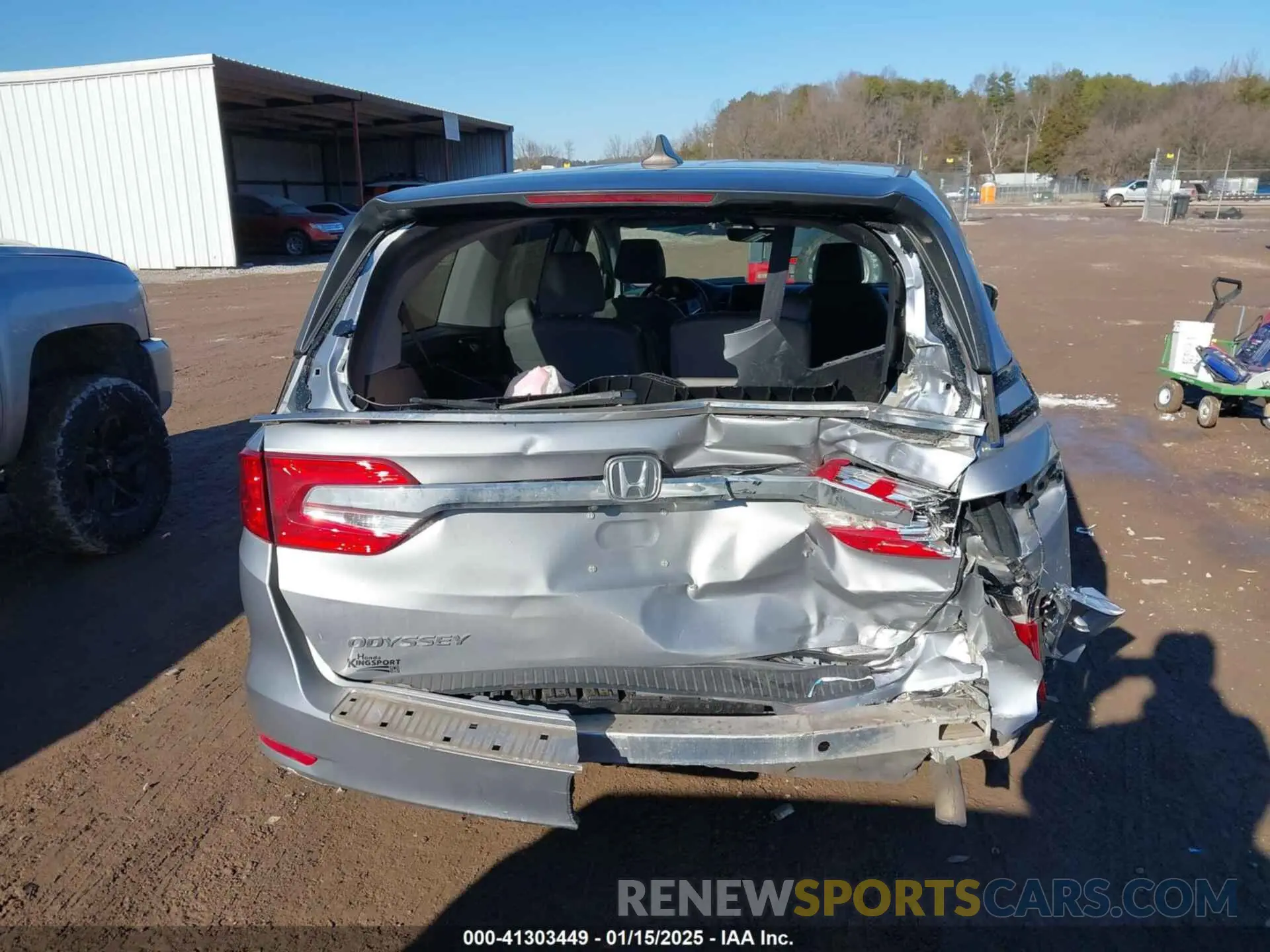 16 Photograph of a damaged car 5FNRL6H79KB100122 HONDA ODYSSEY 2019