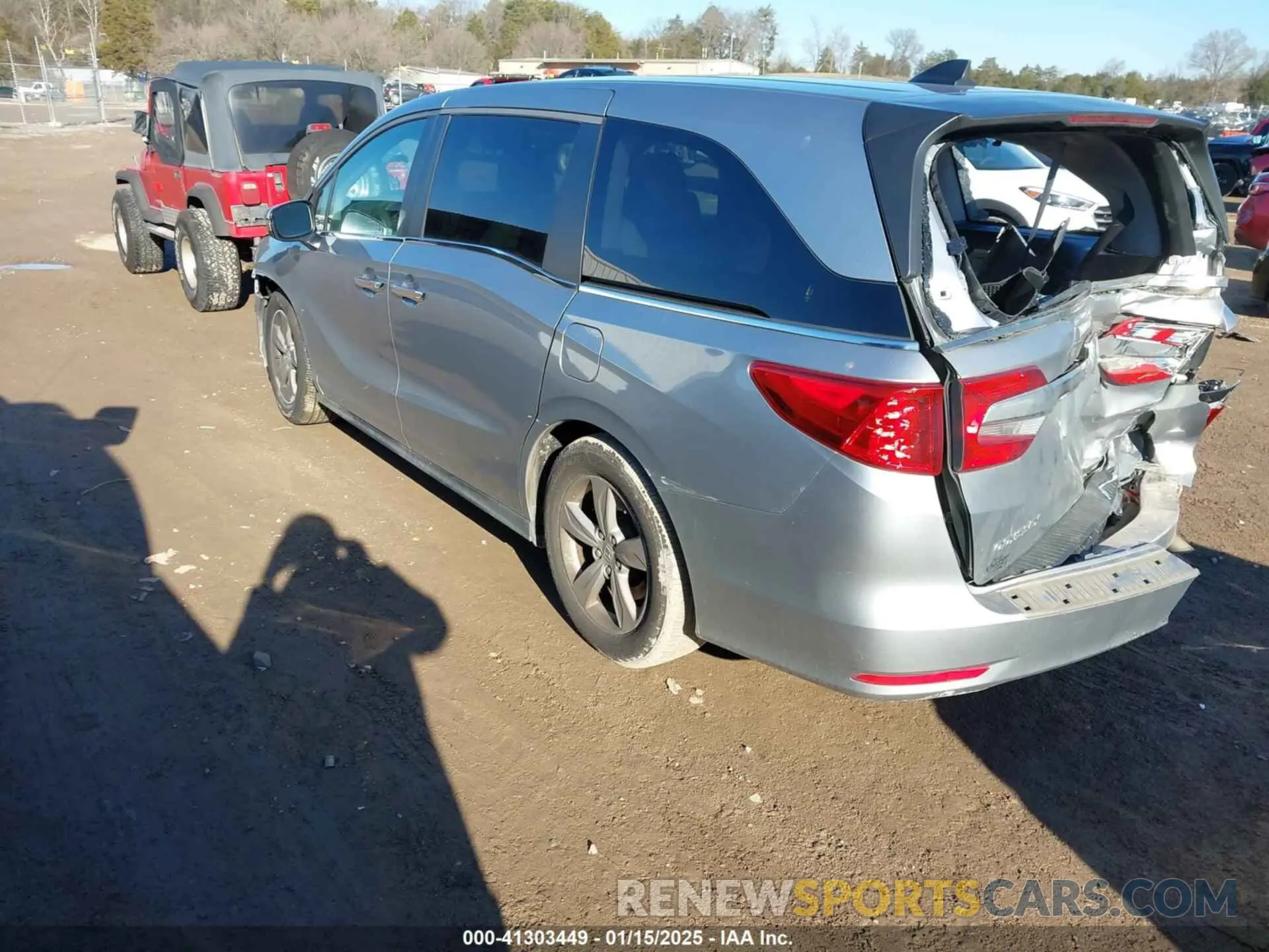 3 Photograph of a damaged car 5FNRL6H79KB100122 HONDA ODYSSEY 2019