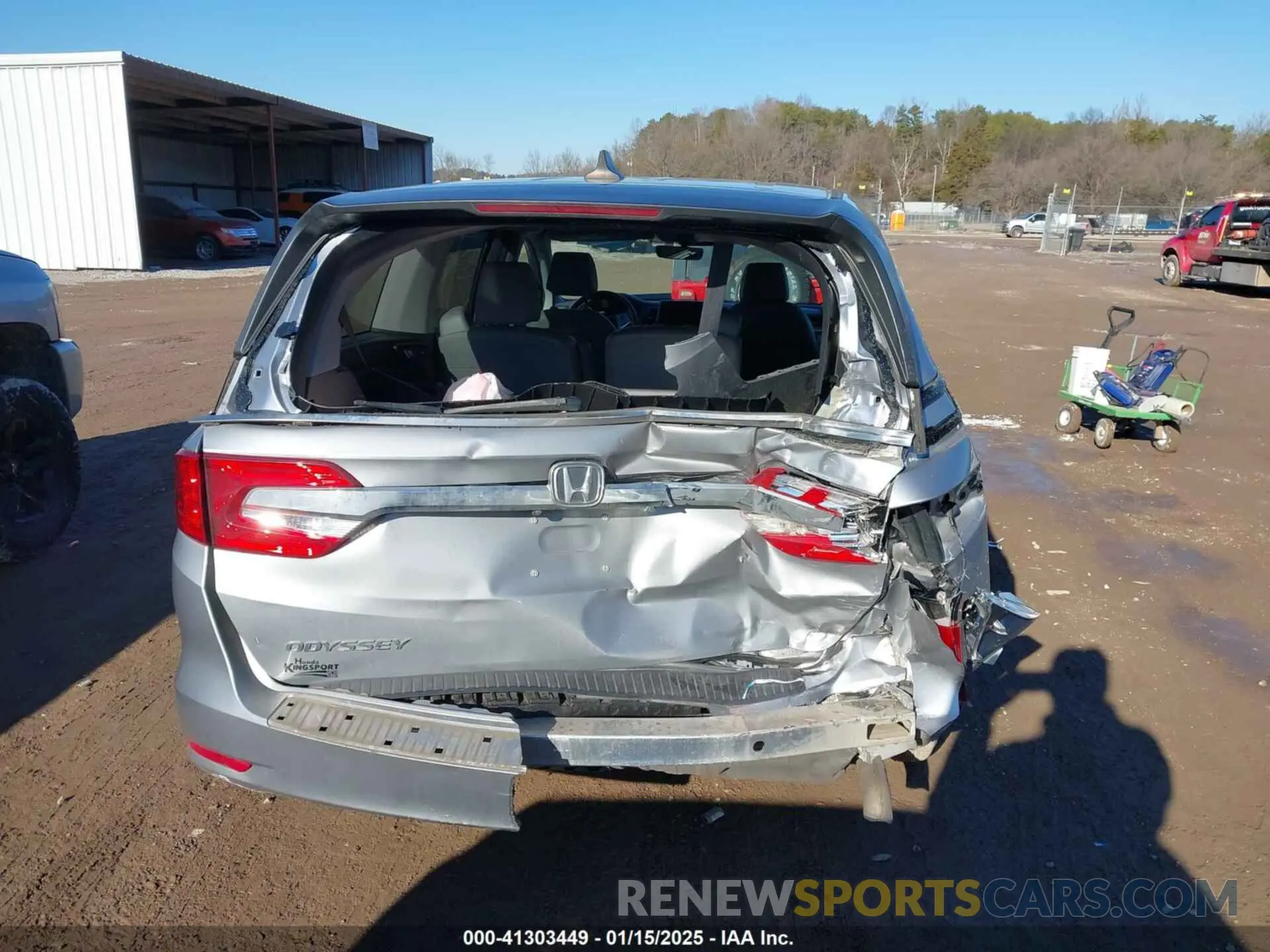 6 Photograph of a damaged car 5FNRL6H79KB100122 HONDA ODYSSEY 2019