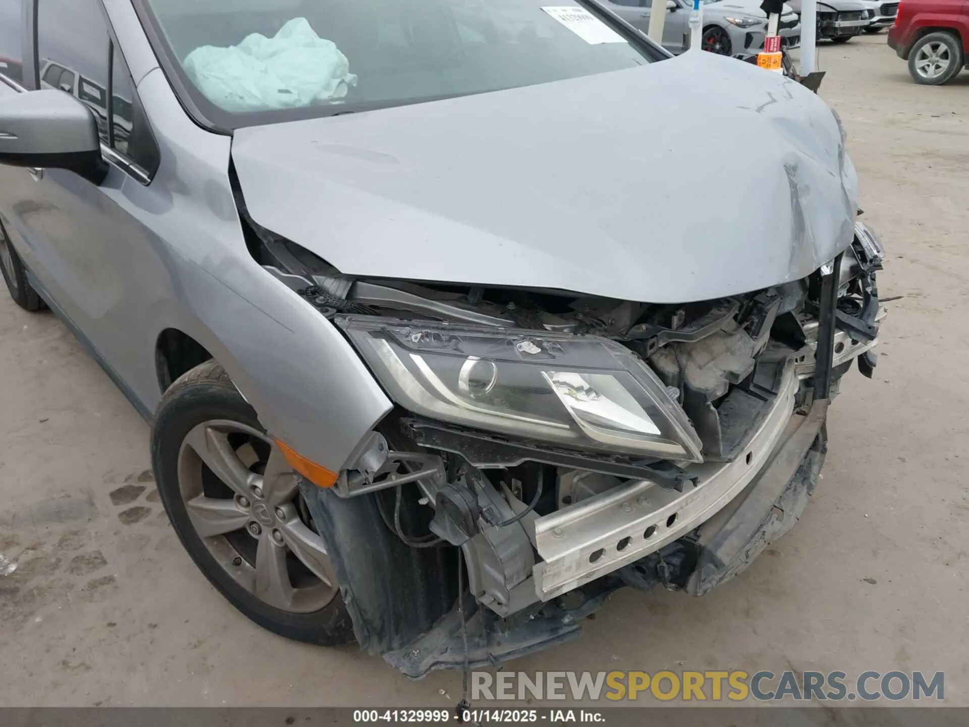 6 Photograph of a damaged car 5FNRL6H7XKB107290 HONDA ODYSSEY 2019