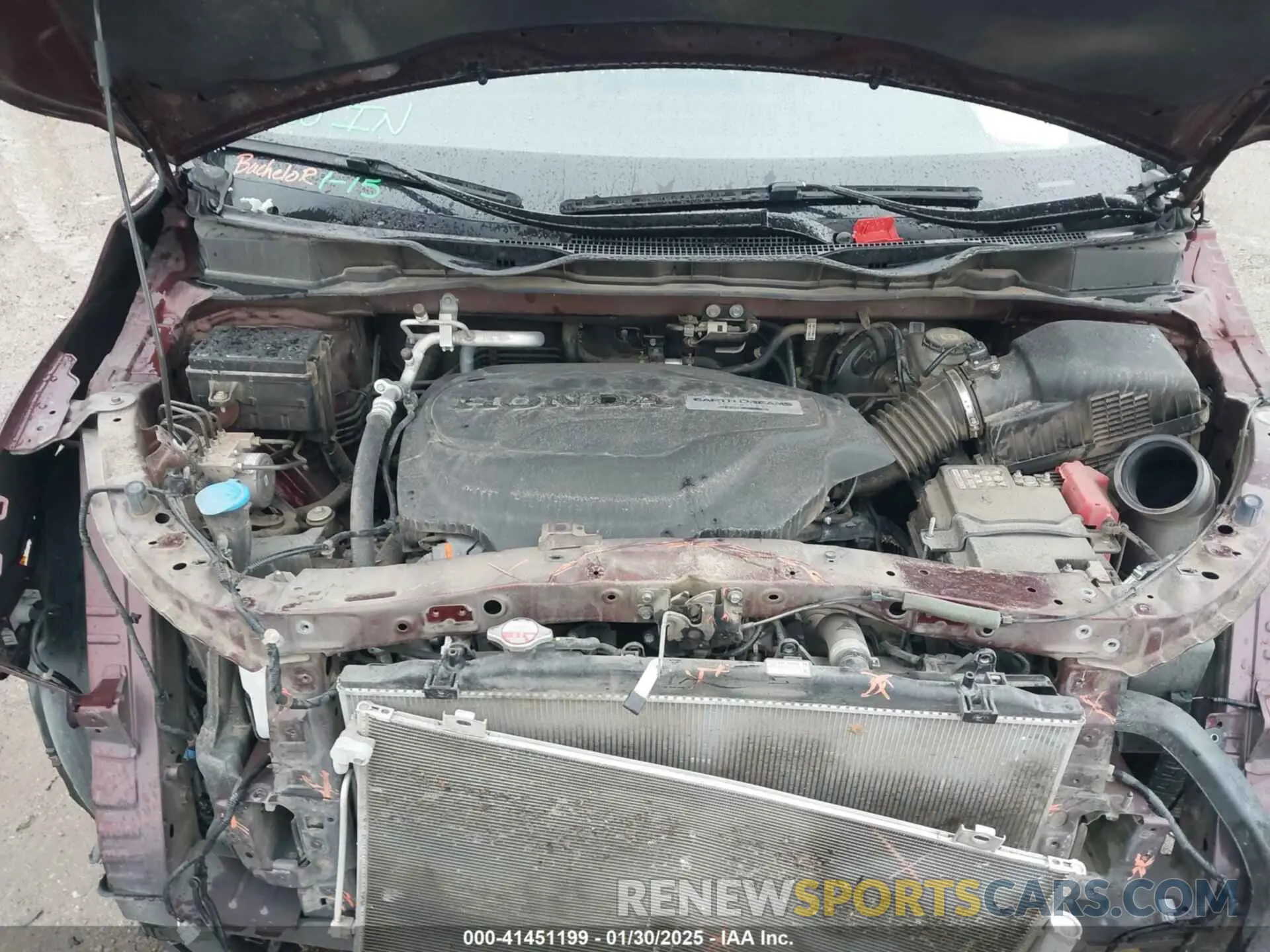 10 Photograph of a damaged car 5FNRL6H82KB060023 HONDA ODYSSEY 2019