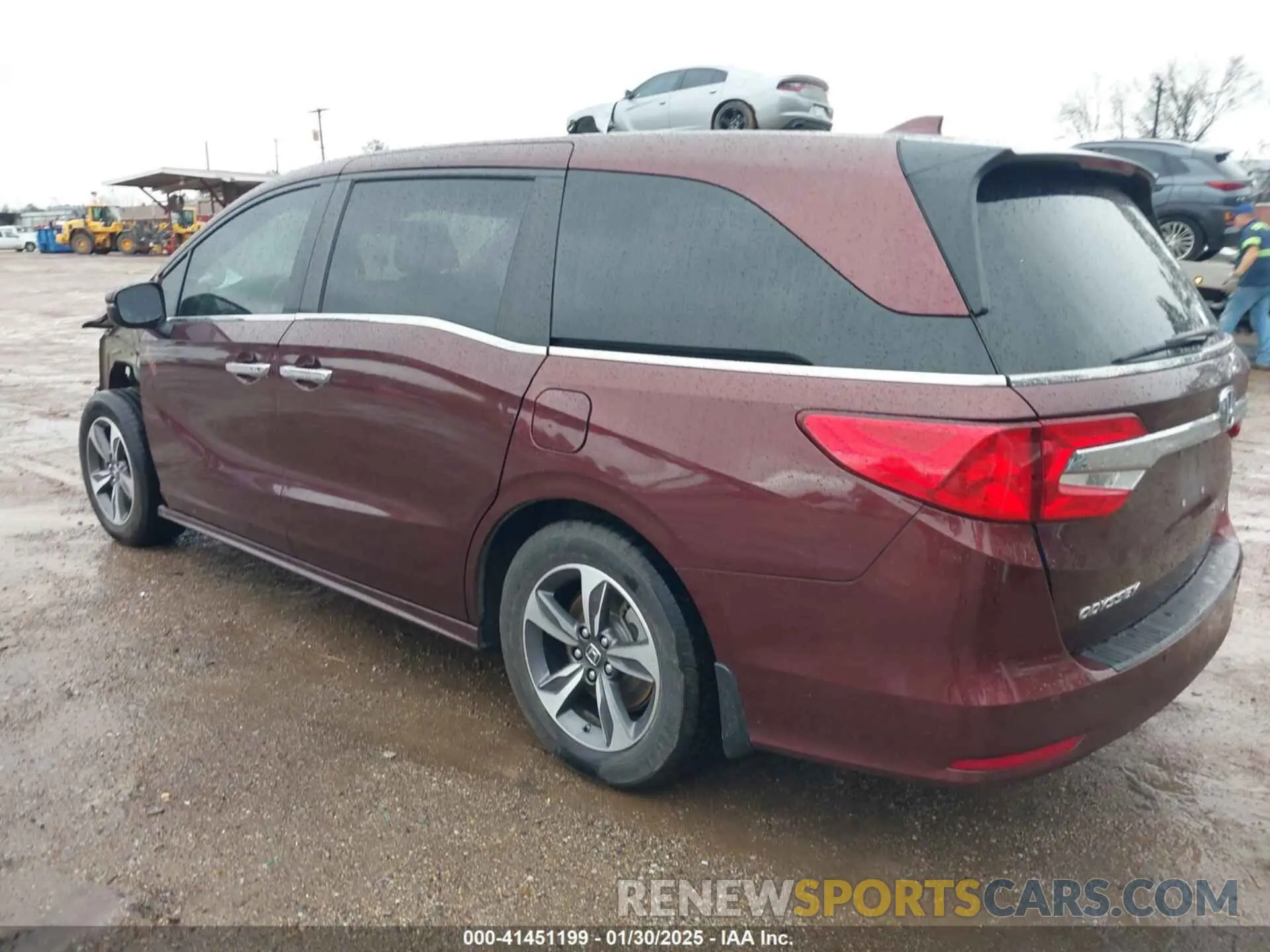 3 Photograph of a damaged car 5FNRL6H82KB060023 HONDA ODYSSEY 2019