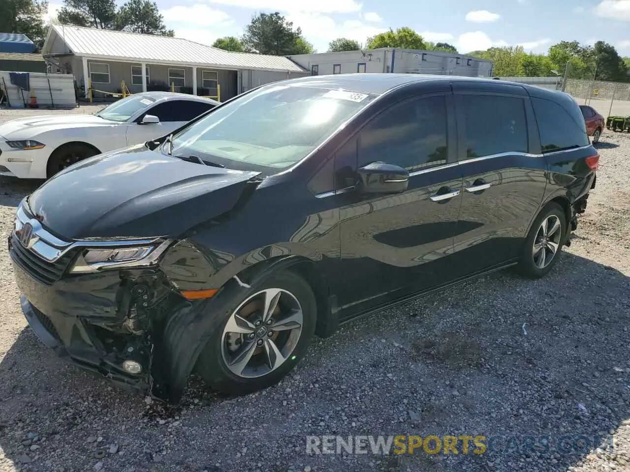 1 Photograph of a damaged car 5FNRL6H84KB014970 HONDA ODYSSEY 2019
