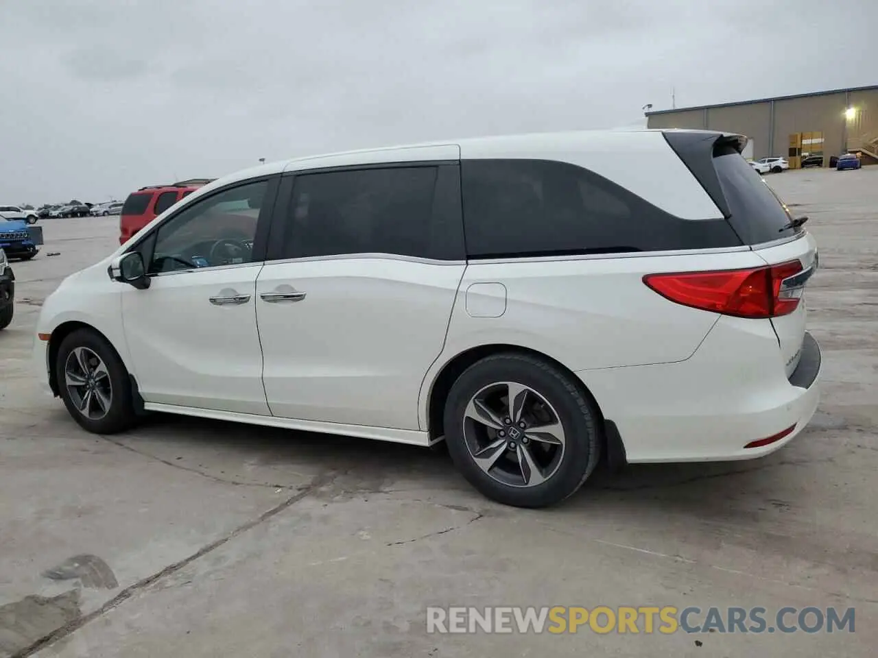 2 Photograph of a damaged car 5FNRL6H85KB051400 HONDA ODYSSEY 2019
