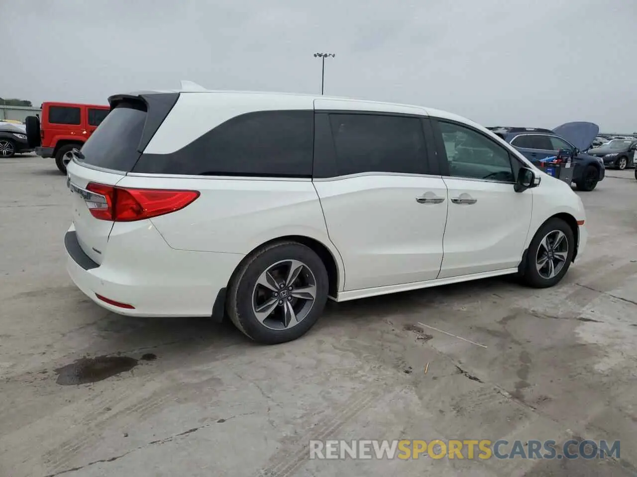 3 Photograph of a damaged car 5FNRL6H85KB051400 HONDA ODYSSEY 2019