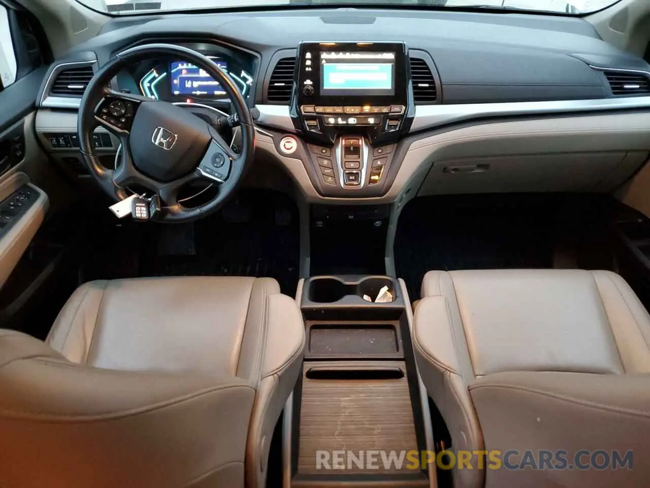 8 Photograph of a damaged car 5FNRL6H85KB051400 HONDA ODYSSEY 2019