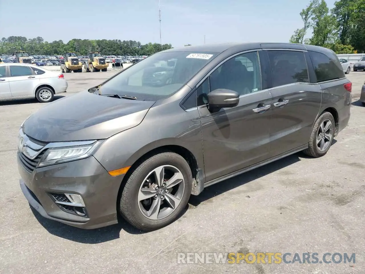 1 Photograph of a damaged car 5FNRL6H87KB098010 HONDA ODYSSEY 2019