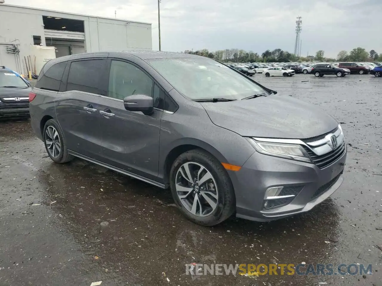 4 Photograph of a damaged car 5FNRL6H90KB024713 HONDA ODYSSEY 2019