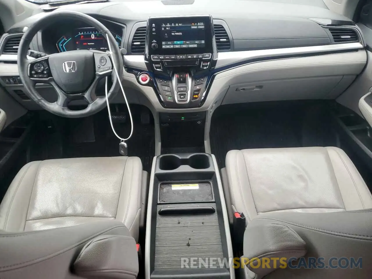 8 Photograph of a damaged car 5FNRL6H90KB024713 HONDA ODYSSEY 2019