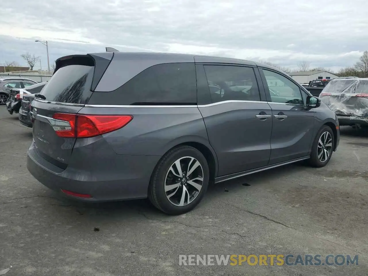 3 Photograph of a damaged car 5FNRL6H90KB059915 HONDA ODYSSEY 2019