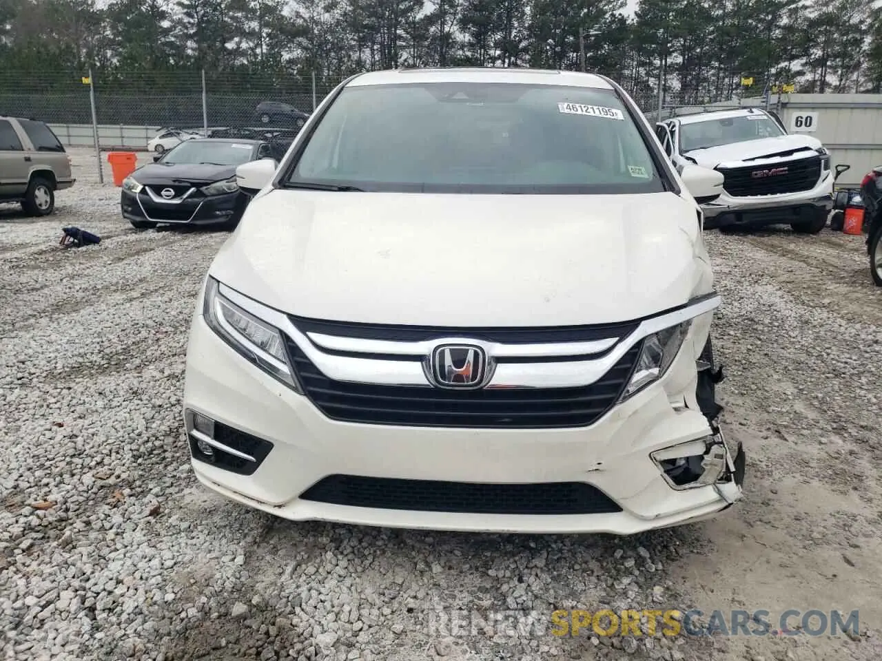 5 Photograph of a damaged car 5FNRL6H90KB104836 HONDA ODYSSEY 2019