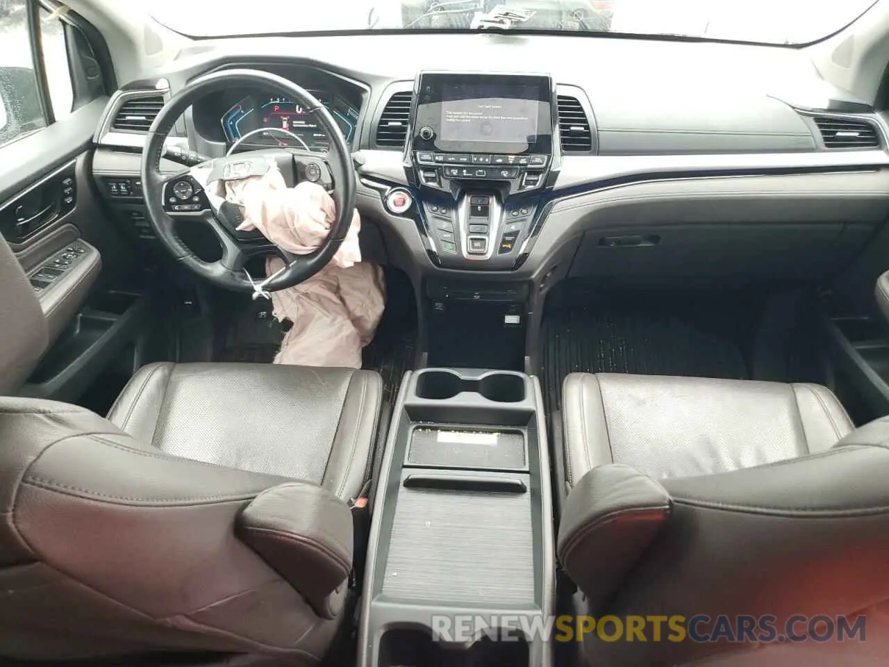 8 Photograph of a damaged car 5FNRL6H90KB104836 HONDA ODYSSEY 2019