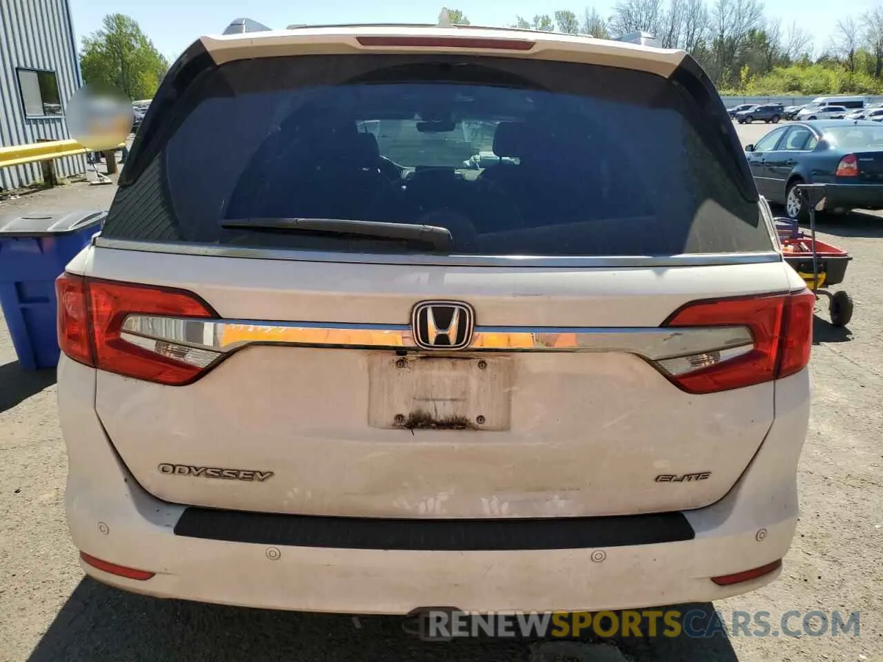 6 Photograph of a damaged car 5FNRL6H91KB109544 HONDA ODYSSEY 2019