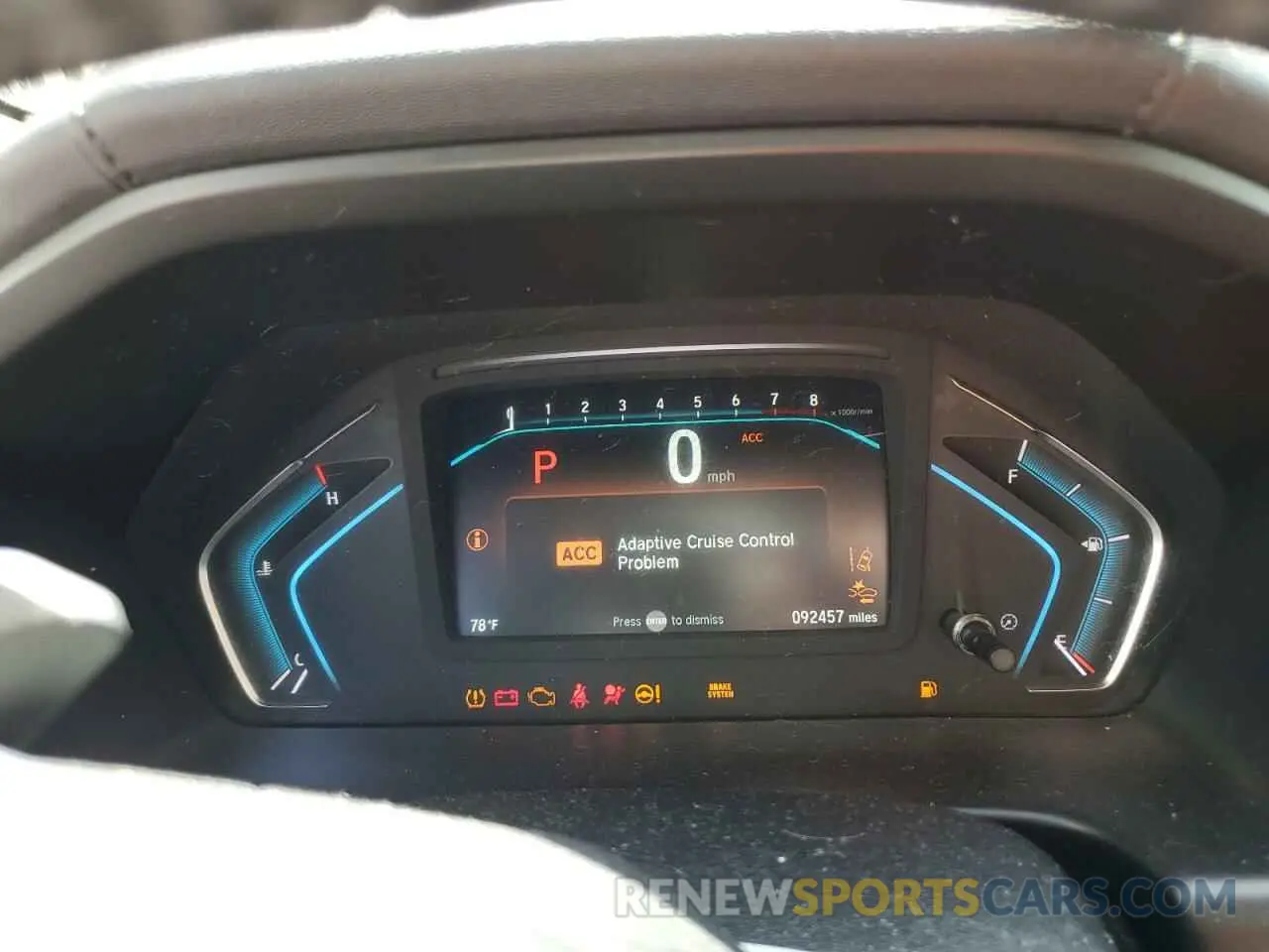 9 Photograph of a damaged car 5FNRL6H91KB109544 HONDA ODYSSEY 2019