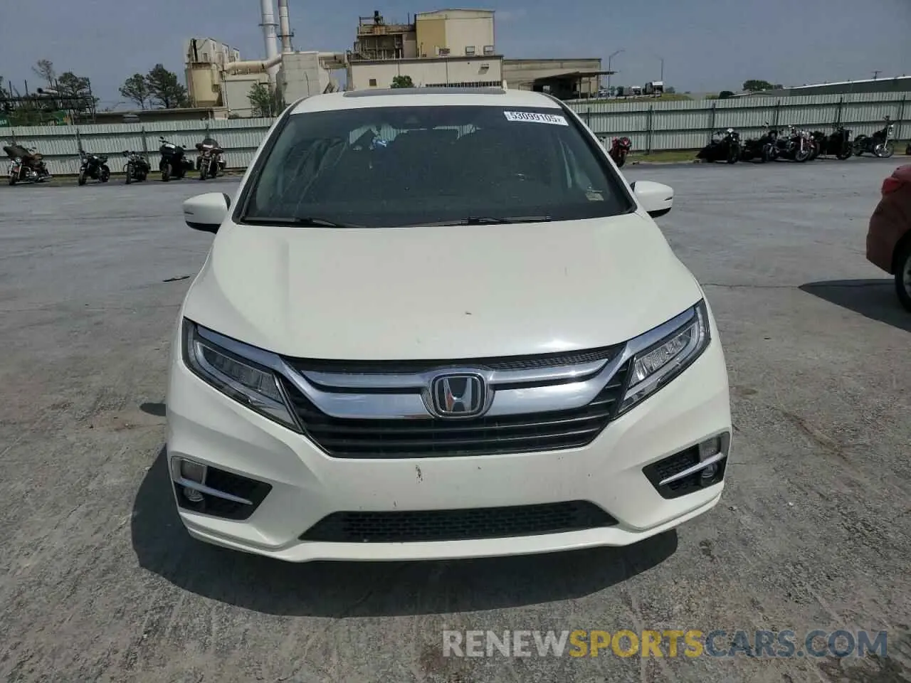 5 Photograph of a damaged car 5FNRL6H92KB052643 HONDA ODYSSEY 2019
